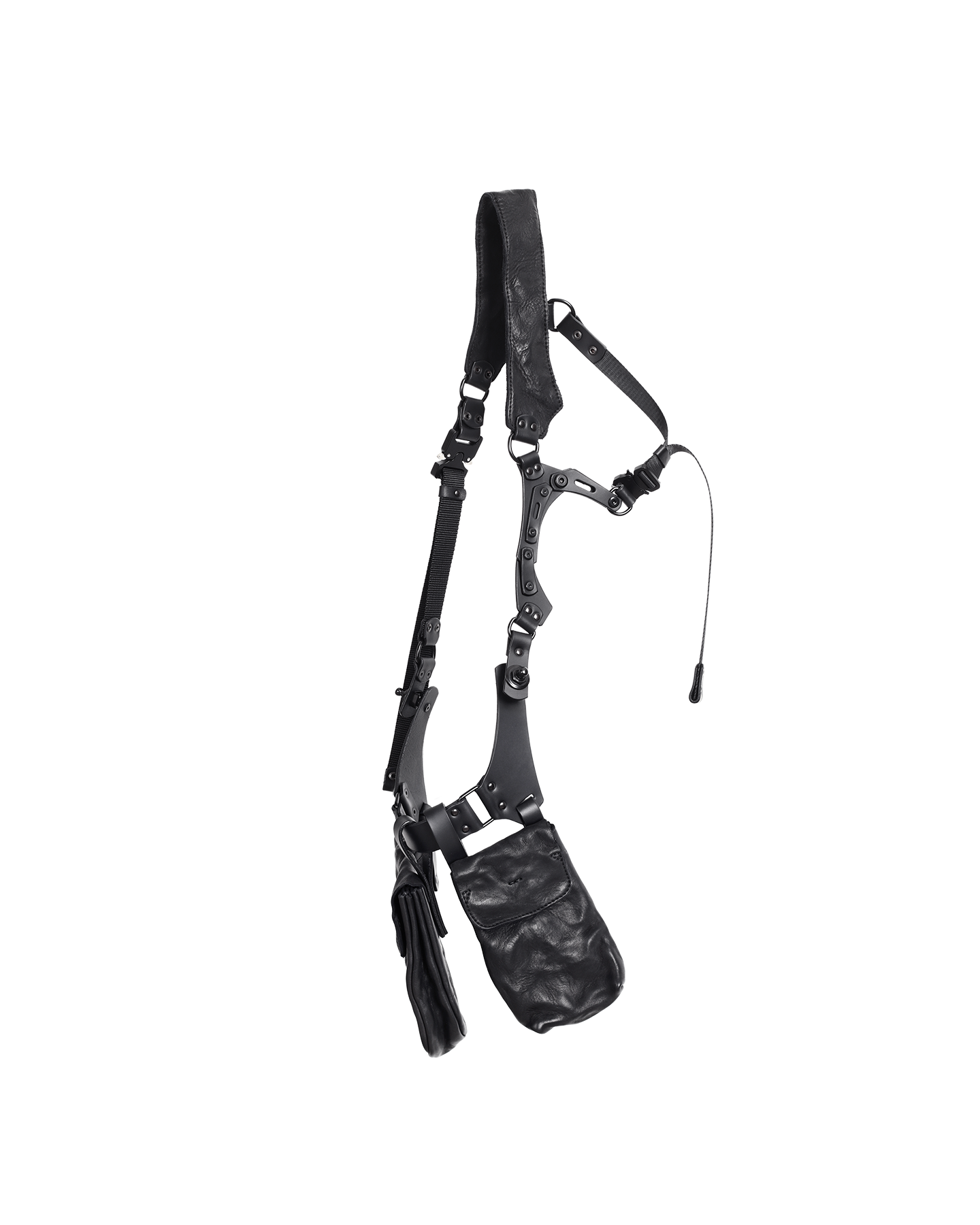 MOO L Black Double Pouch Bag TEO+NG 2.png (Copy)