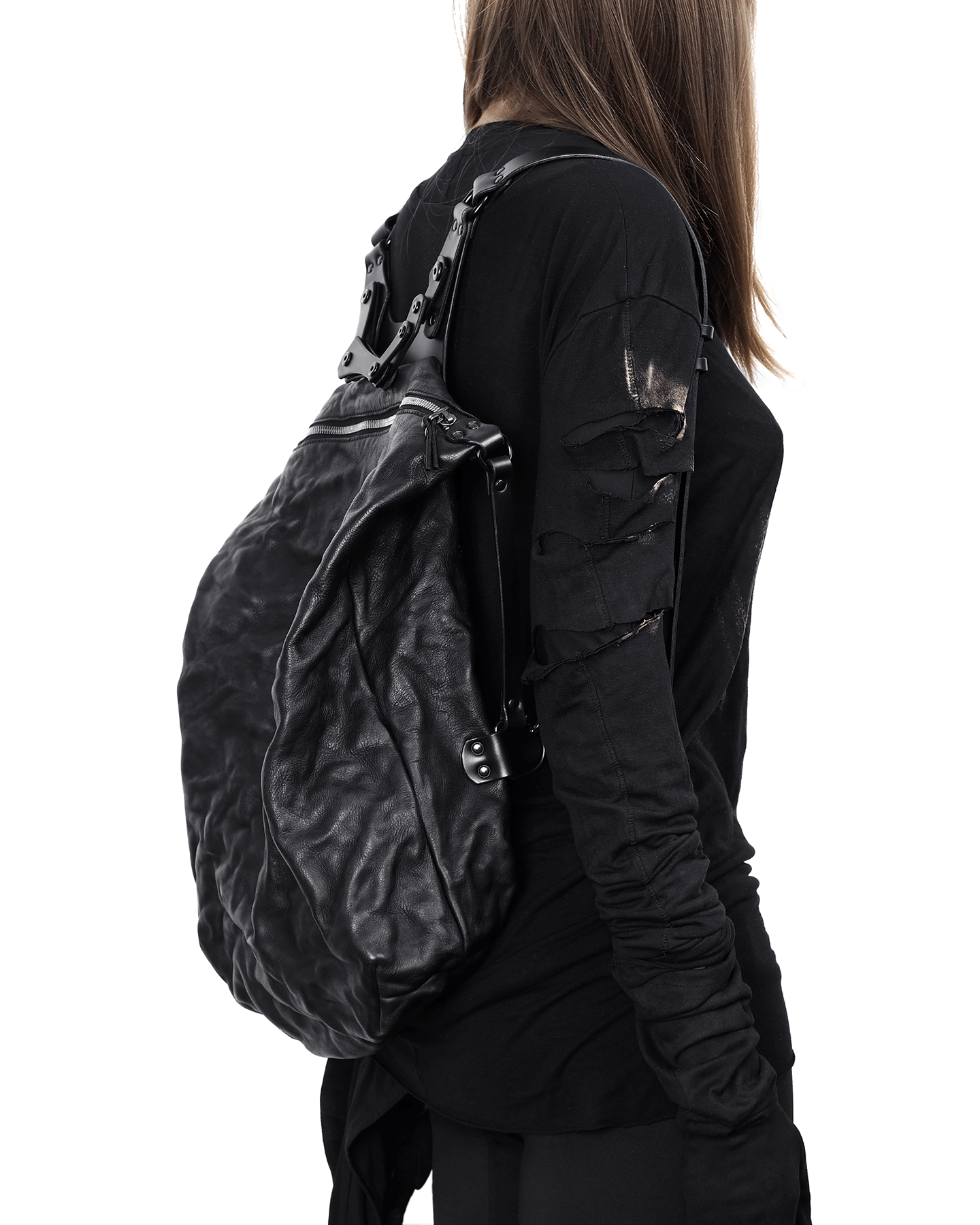 NIKS BLACK BACKPACK TEO+NG
