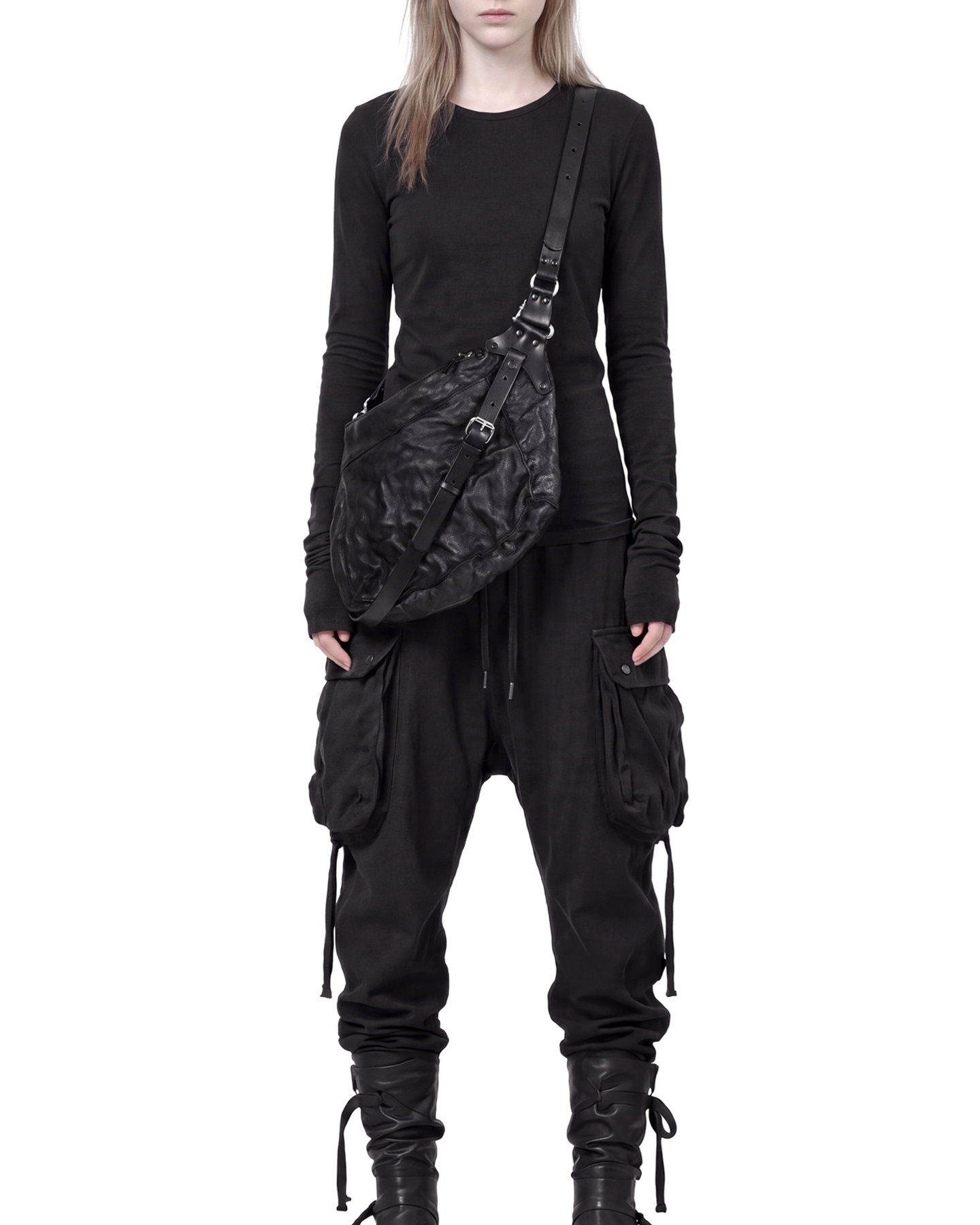 Ryan Black Shoulder Bag TEO+NG.png