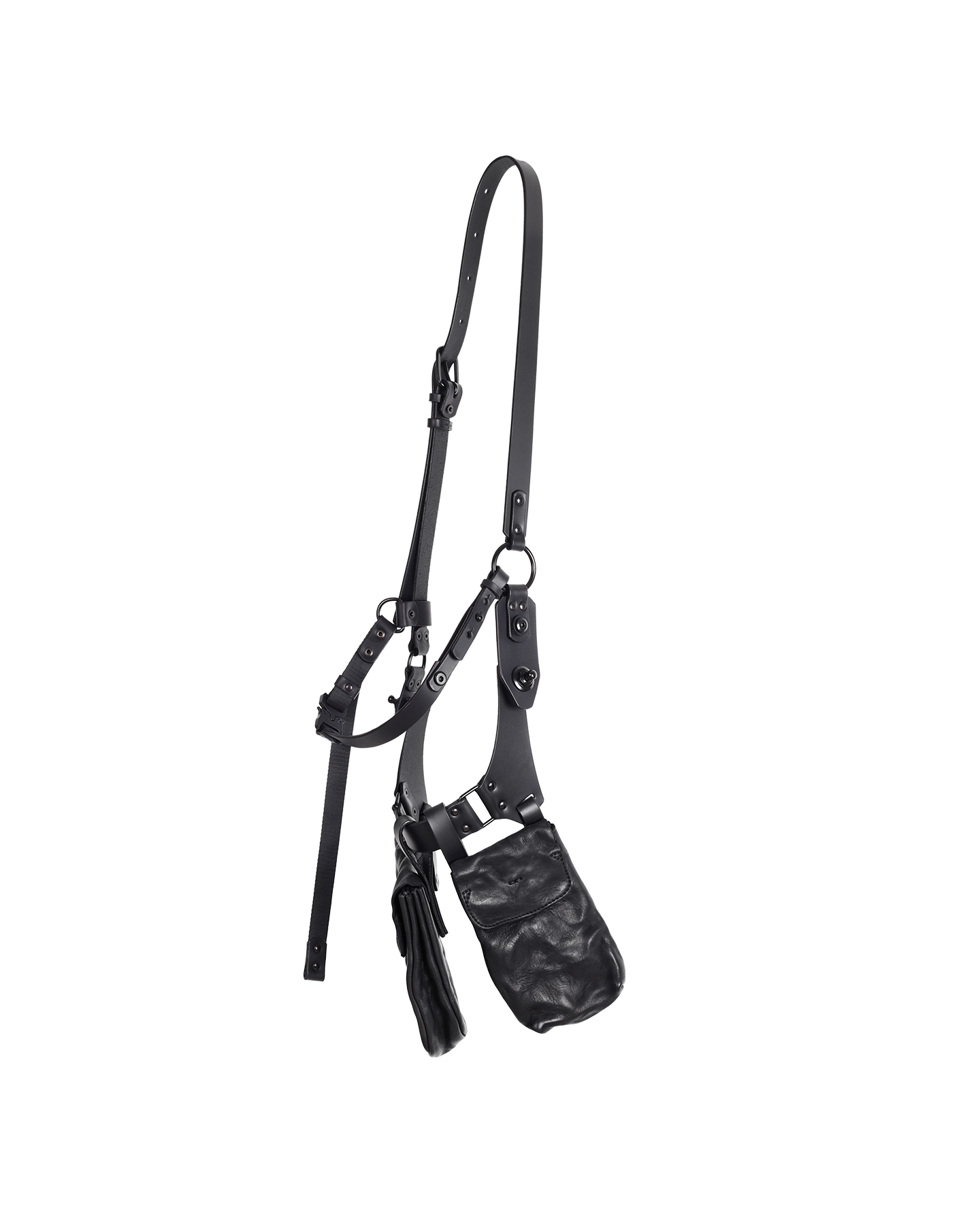 MOO L Black Double Pouch Bag TEO+NG 3.png (Copy)