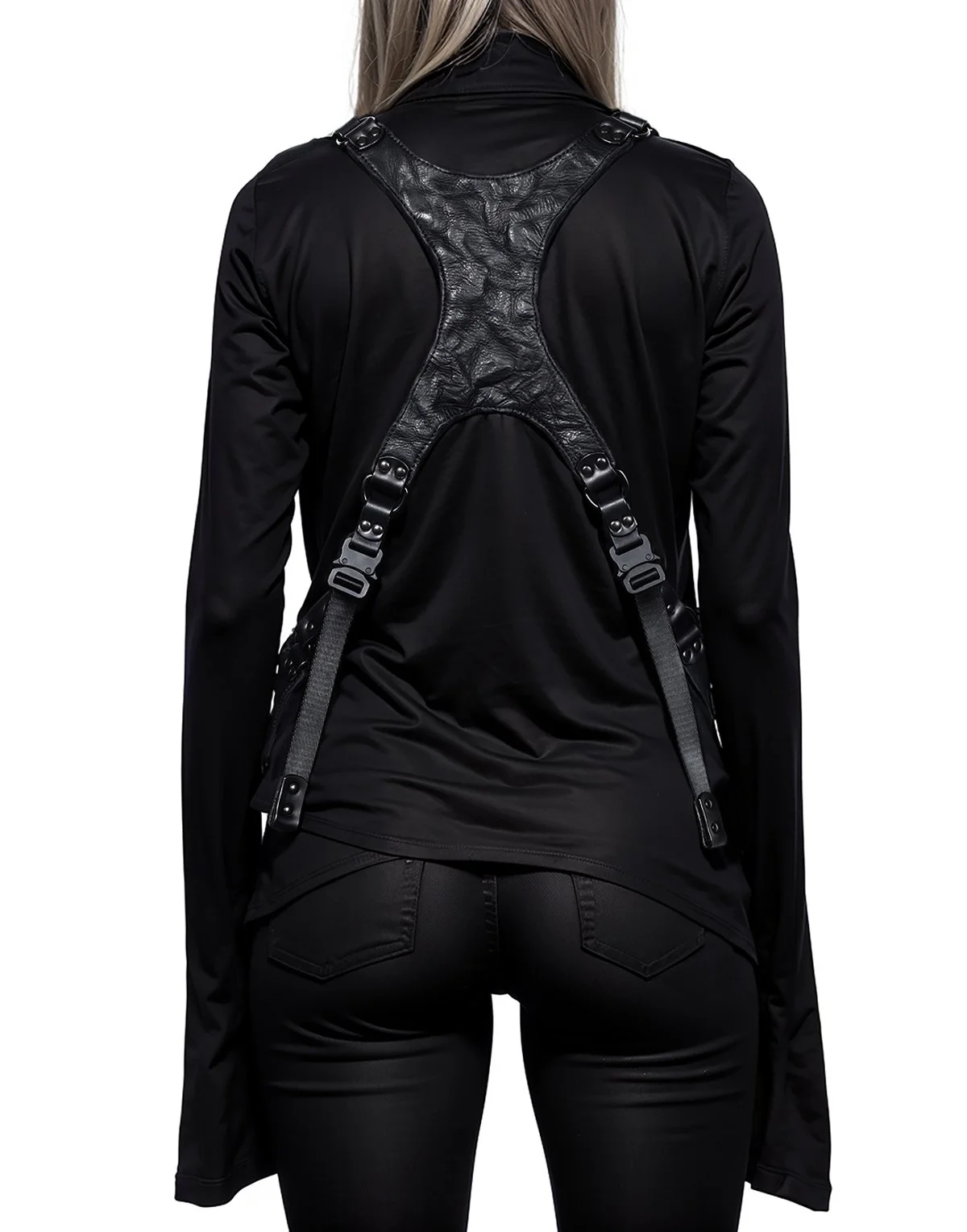 Lyam Black Vest Bag - TEO+NG