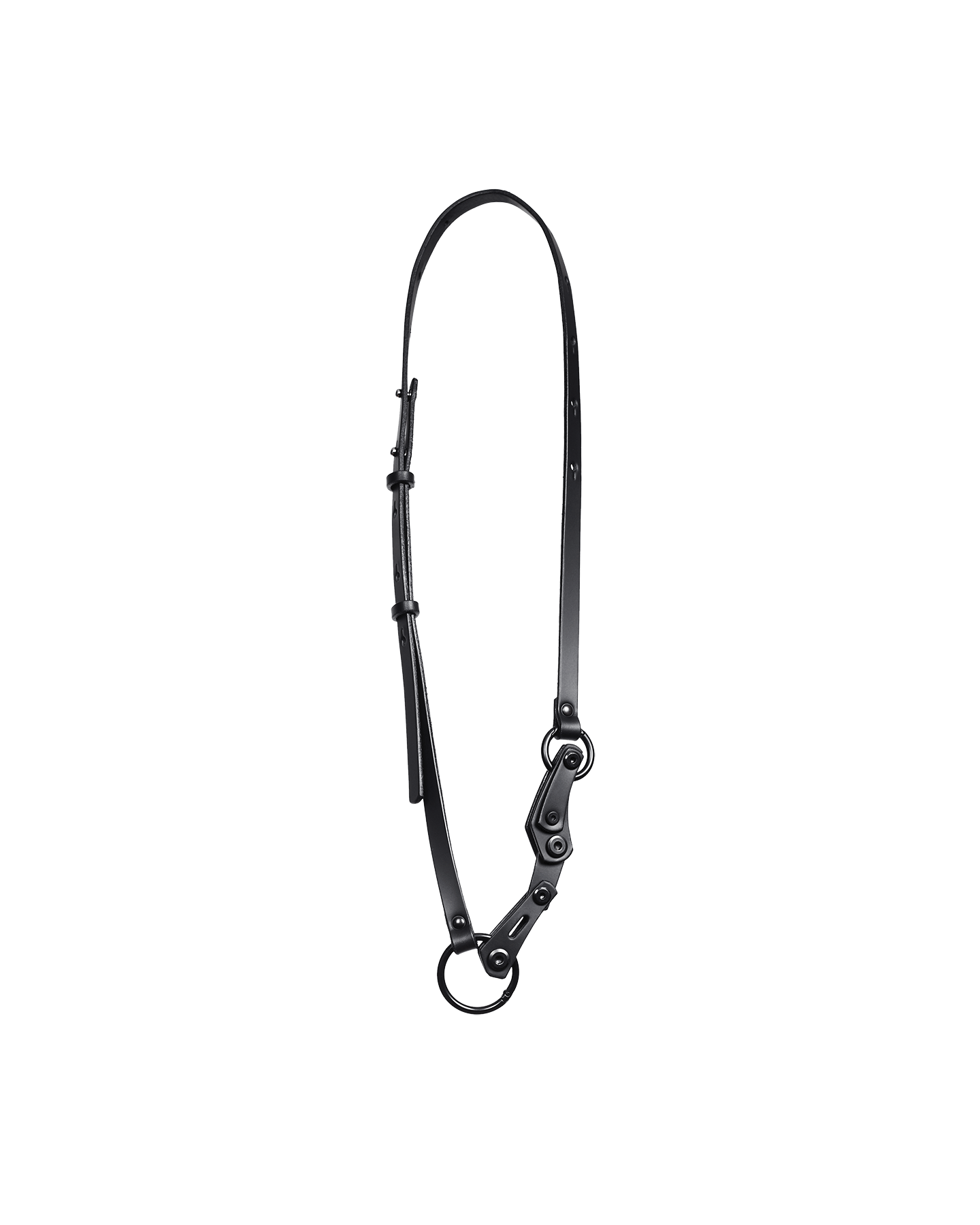 KIN BLACK NECKLACE / BELT TEO+NG