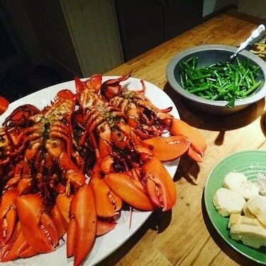 X is for X-TRAVAGANZA
#grilledlobster #lobsterfeast #extremelydelicious #extremelymessy #fingerlickinggood

From now to Thanksgiving, savoring #truro delights #AtoZ.  #capecodphotography #capeology #capecodvacation #capecodrentals #bookdirect  #outer