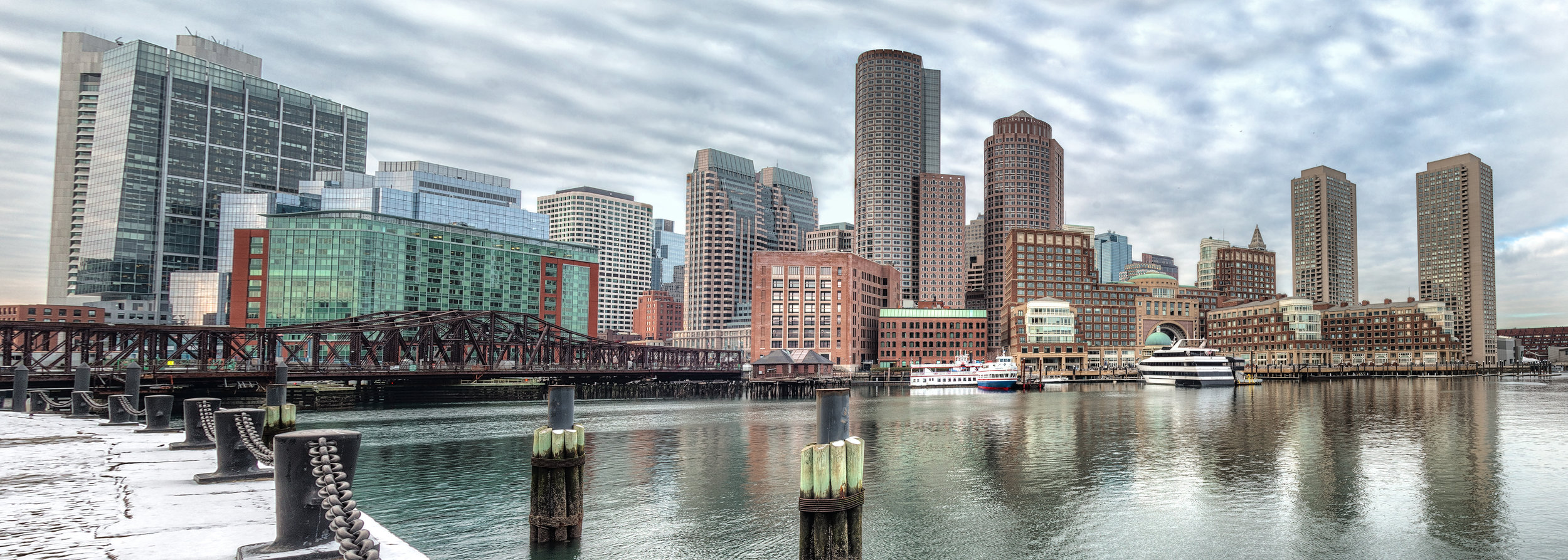 Boston Harbor Sky Line