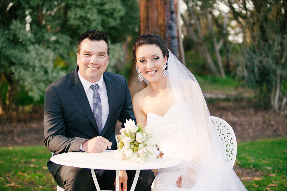 It’s official – Mr and Mrs Bucher.