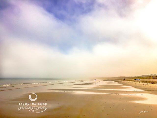 &quot;Nothing soothes the soul, like a walk on the beach&quot; (Anon)

A solitary figure walks Long Beach at Robe just after sunrise as a sea mist rolls in and radiates a beautiful and almost ethereal light across the sand sea and sky.

#jacquibatema