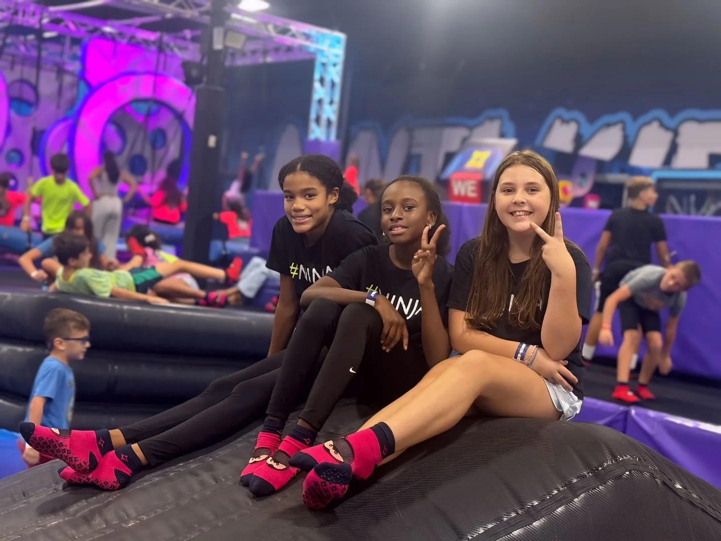 Our Ninja kids took over Ninja Kidz Trampoline Park &mdash; climbing, bouncing, and showing off their skills 🥷💥

Then we kept the energy going with a high-speed celebration for Mr. Josh&rsquo;s birthday 🏎️🎂 &hellip; Formula 1 style!

Happy Birthd