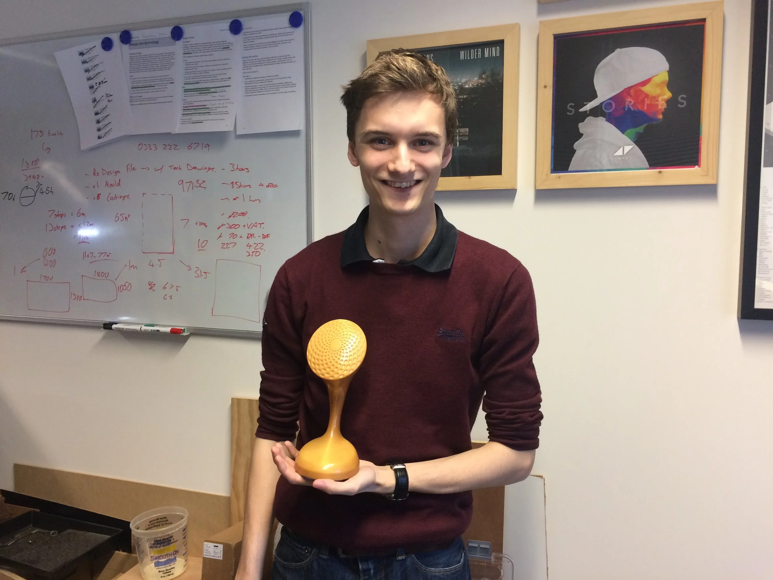 NFire Labs provide 3D printed awards for Rank Foundation