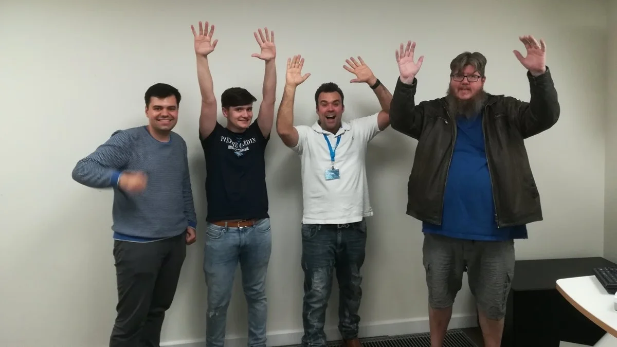 The Starflower Team , pictured above, were winners of the peoples choice award with their innovative interplanetary solar tracking device. You can read more about their project below.