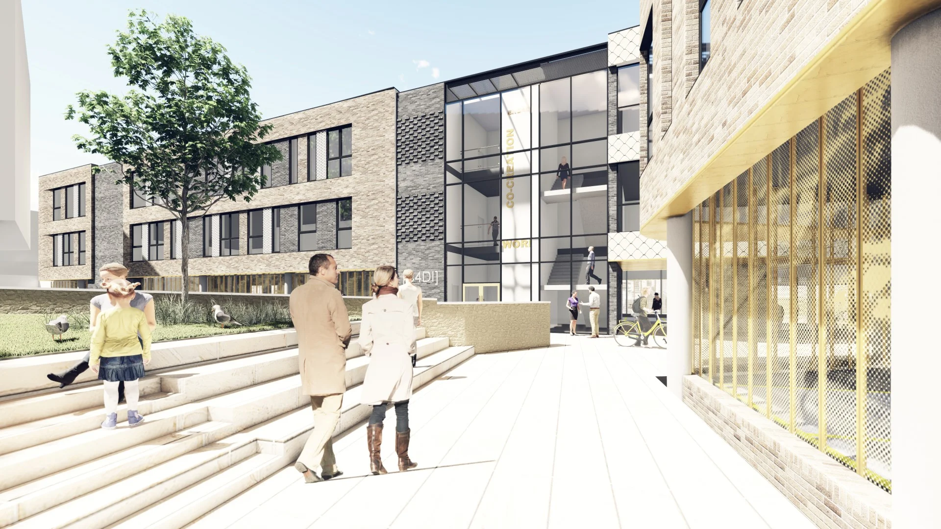 Computer-generated images of the two buildings which will complete Wykeland Group’s @TheDock development in Hull’s thriving Fruit Market area. Images: The Harris Partnership.