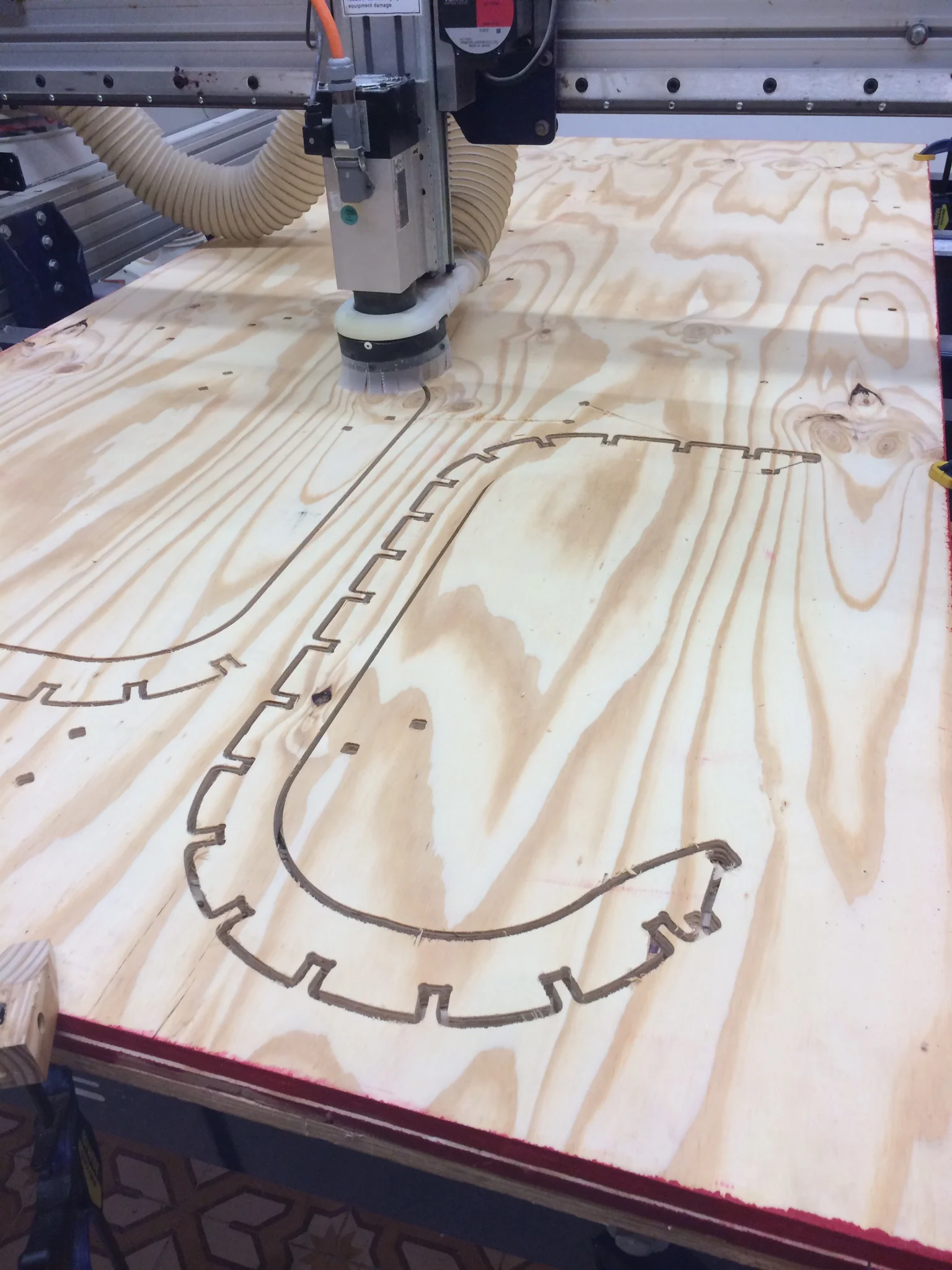 CNC Routing in action