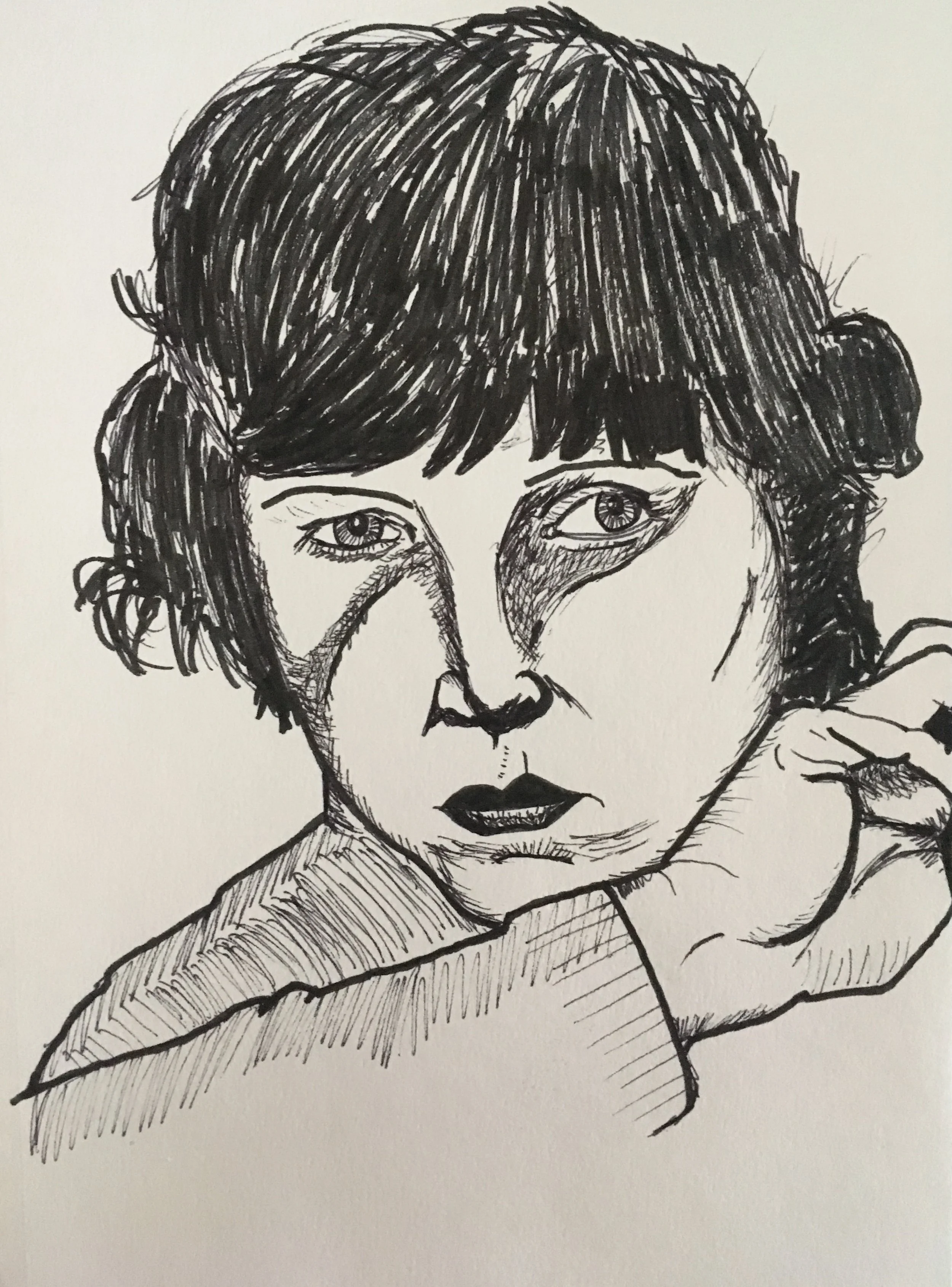 portrait of Lotte Lenya