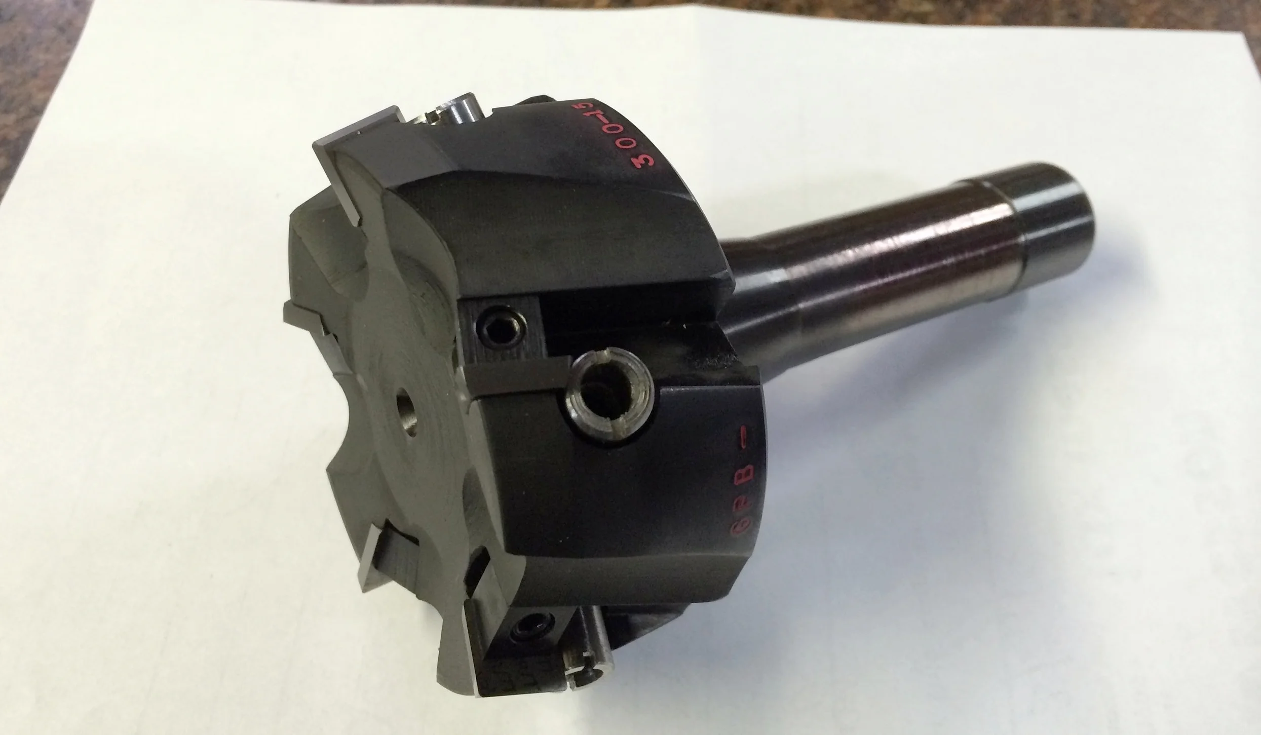 Integral shank milling cutter - R8 shank