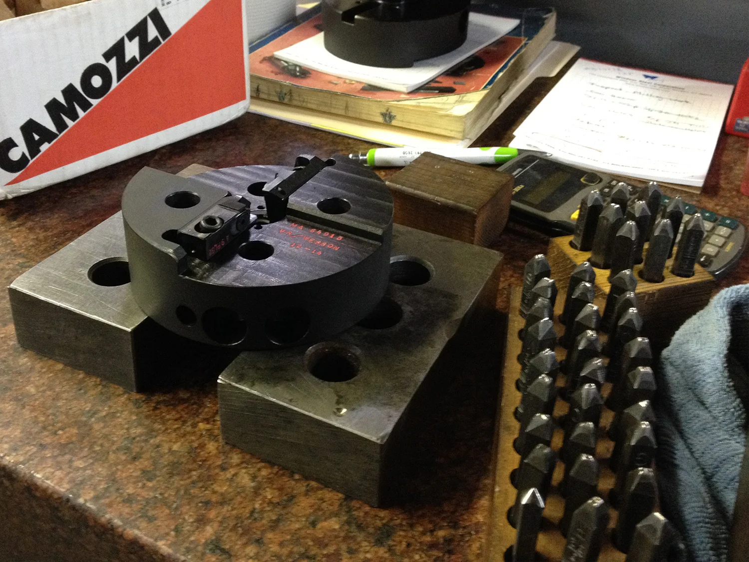 Drilling, Facing, and Chamfering Head