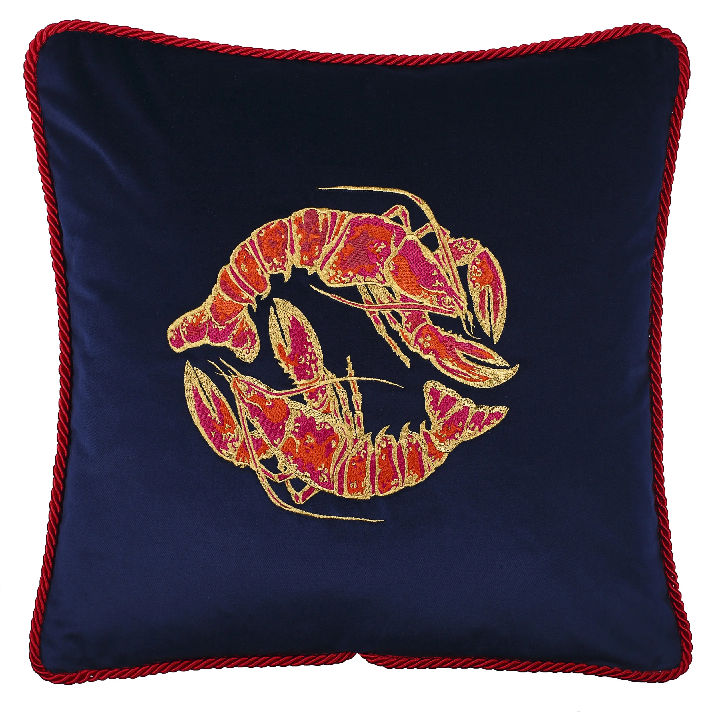 Gung Ho Lobster Cushion Front.jpg