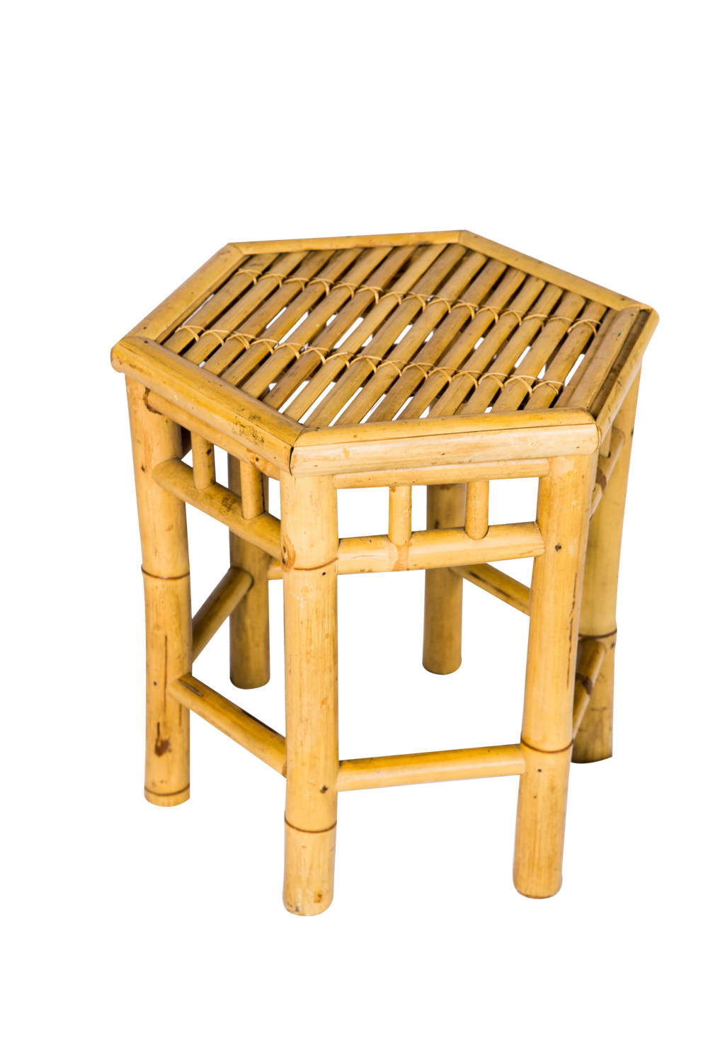 Bamboo Side Table Roam Rentals Design