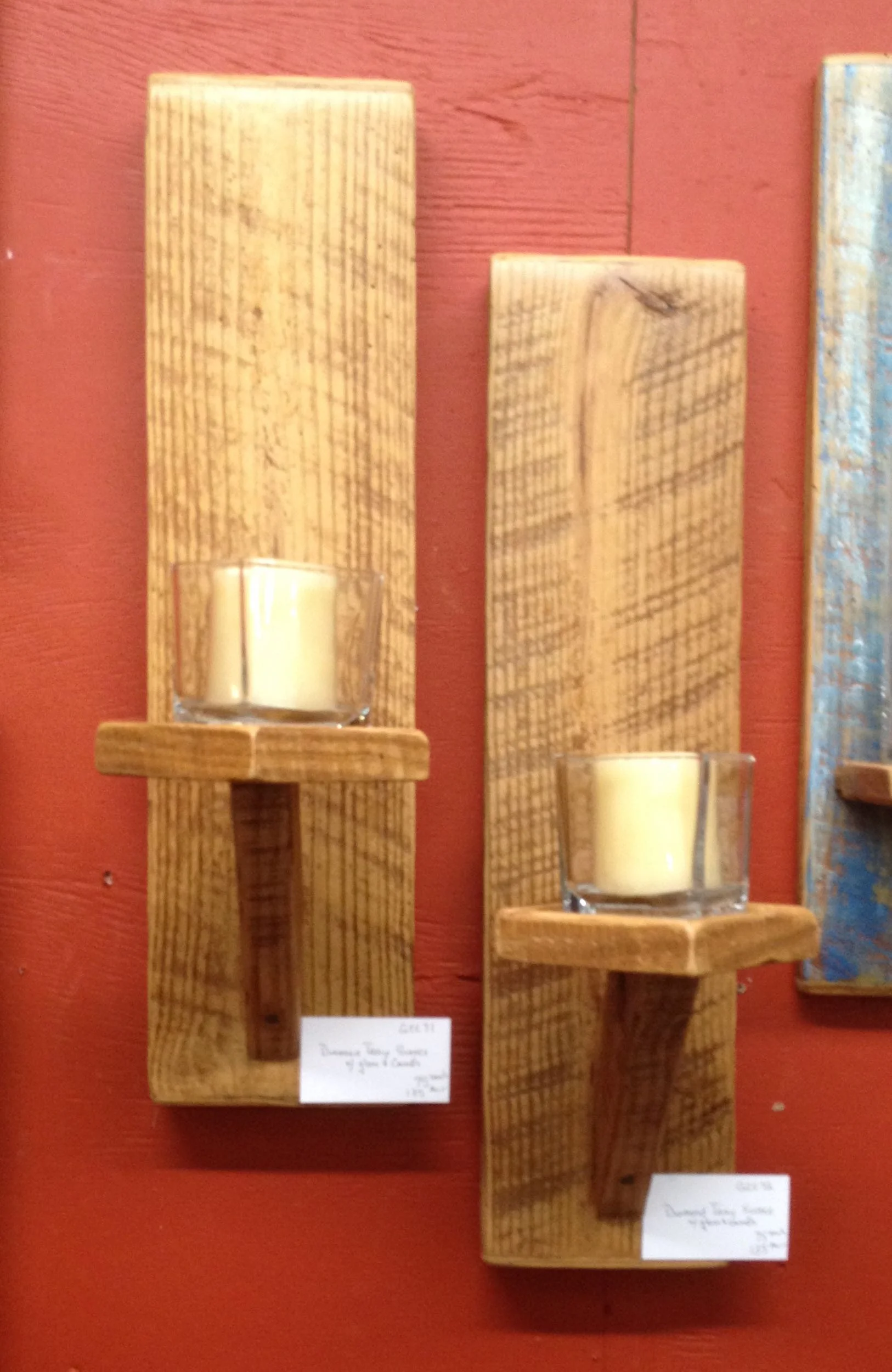 Diamond Tray Sconces