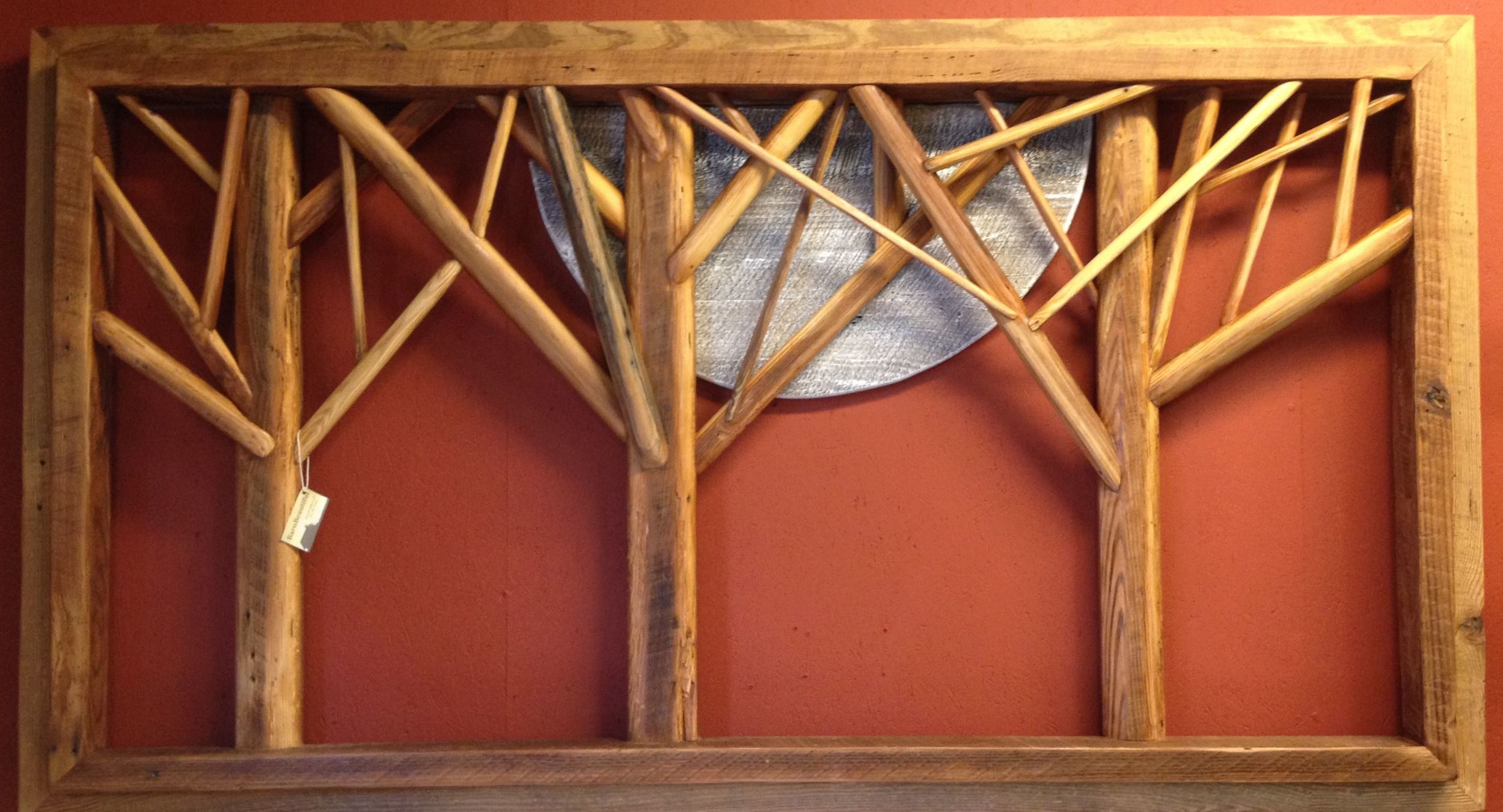 “DreamForest” King Headboard or Wall Art 84" wide x 46" tall x 5” thick $1,195