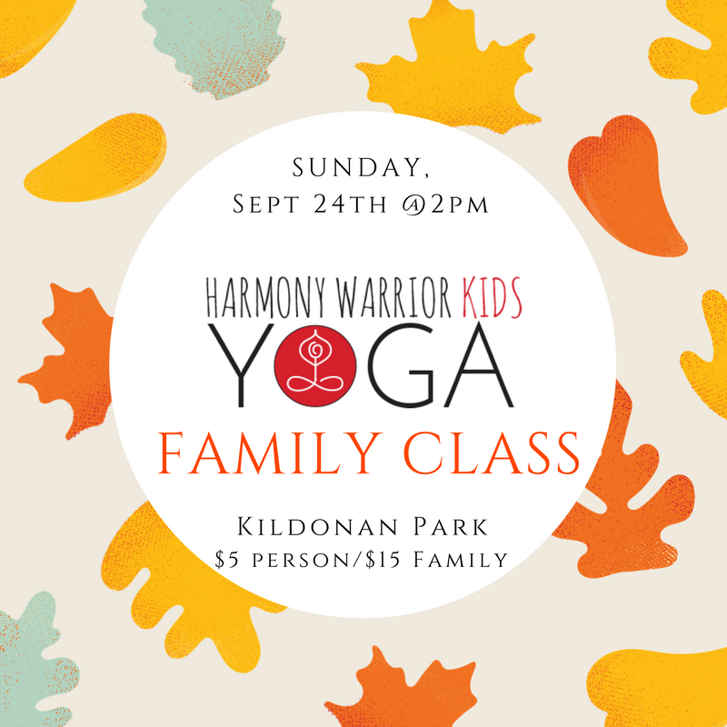 POP-UP Yoga - Family Class - SEPTEMBER