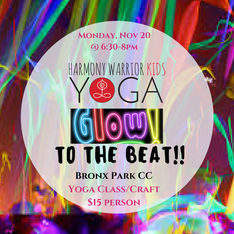 POP-UP Yoga - Glow to the Beat - NOVEMBER