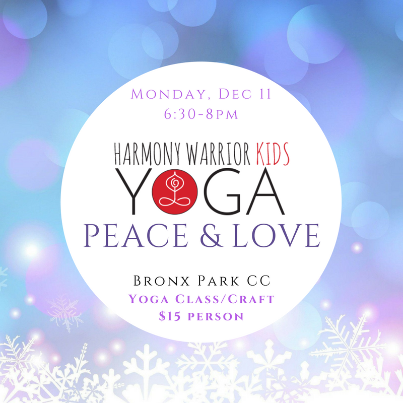 POP-UP Yoga - Peace & Love - DECEMBER