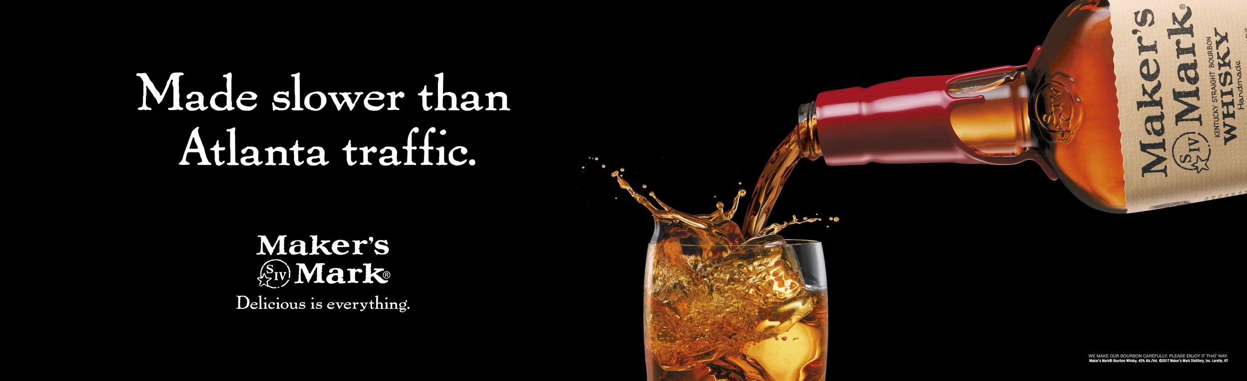 OOH for Maker's Mark.