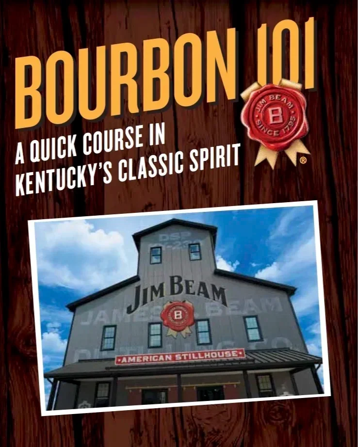 Bourbon 101 booklet for Jim Beam.