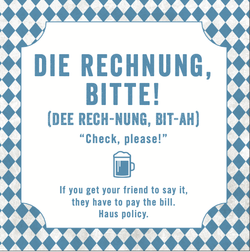 Coaster for Oktoberfest 2023 campaign