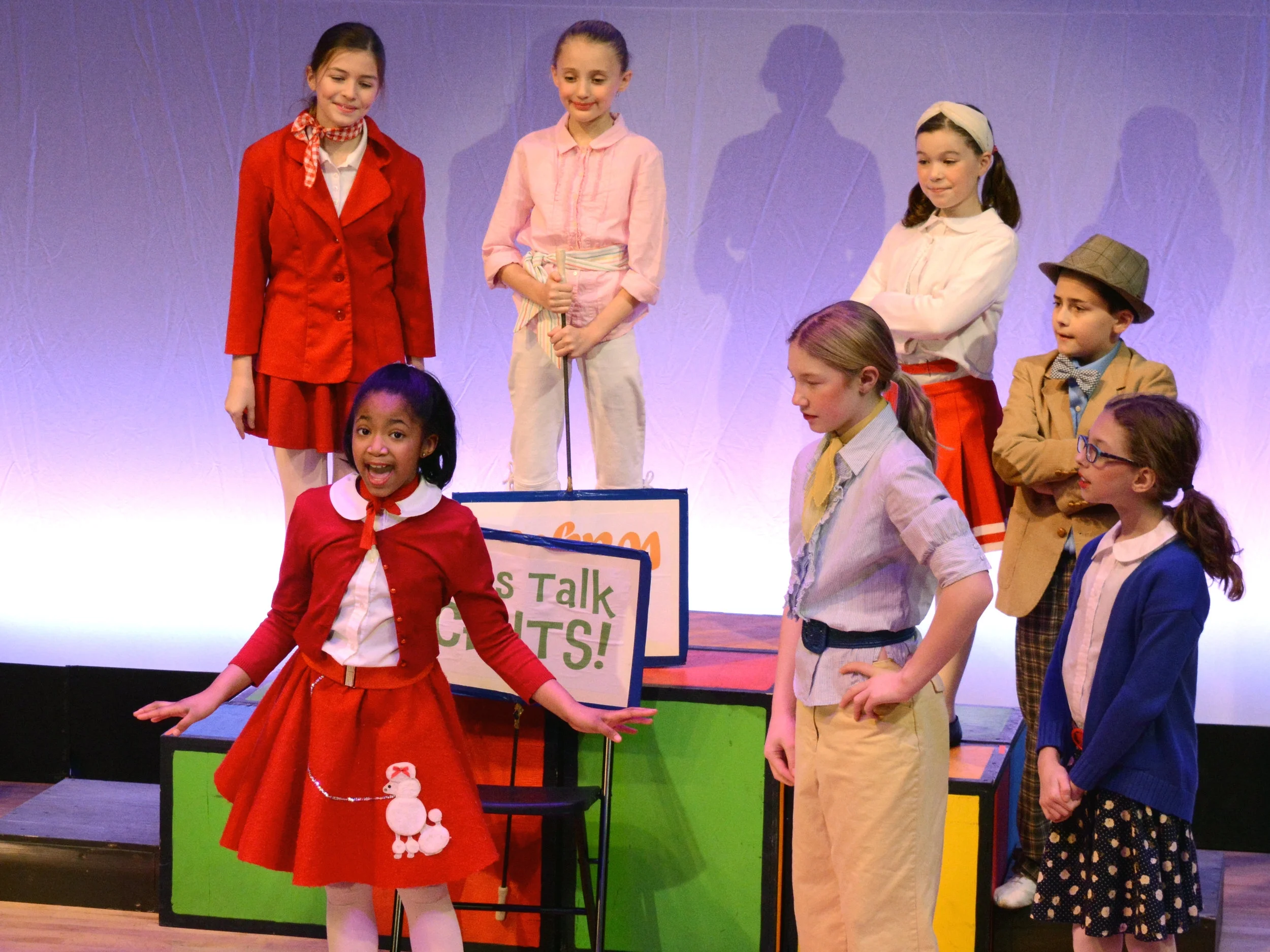 The Junior Conservatory performs a medley from "Pajama Game."
