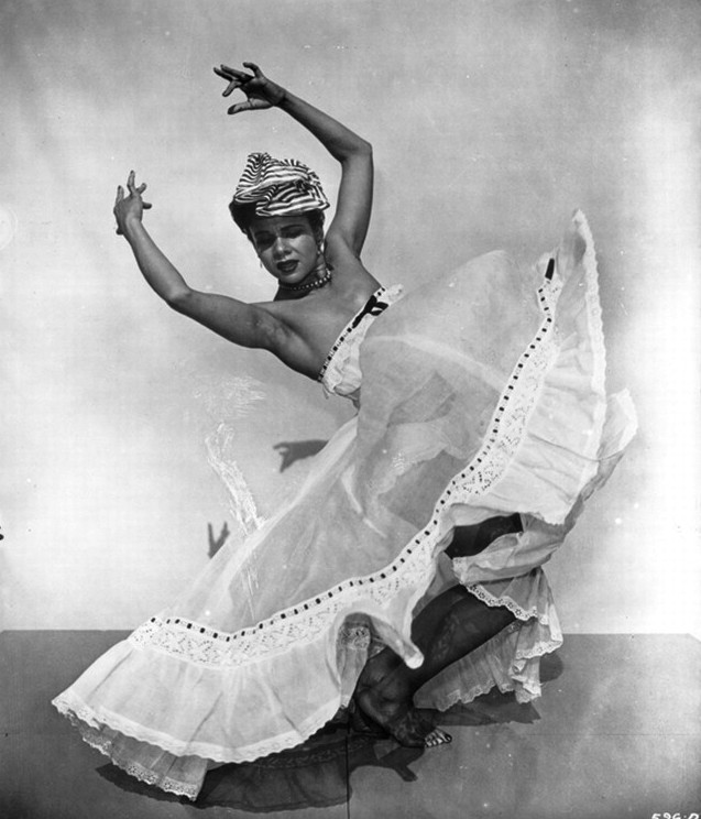 Katherine Dunham (1938), founder of The Katherine Dunham Center for the Performing Arts and a pioneer in African American dance.