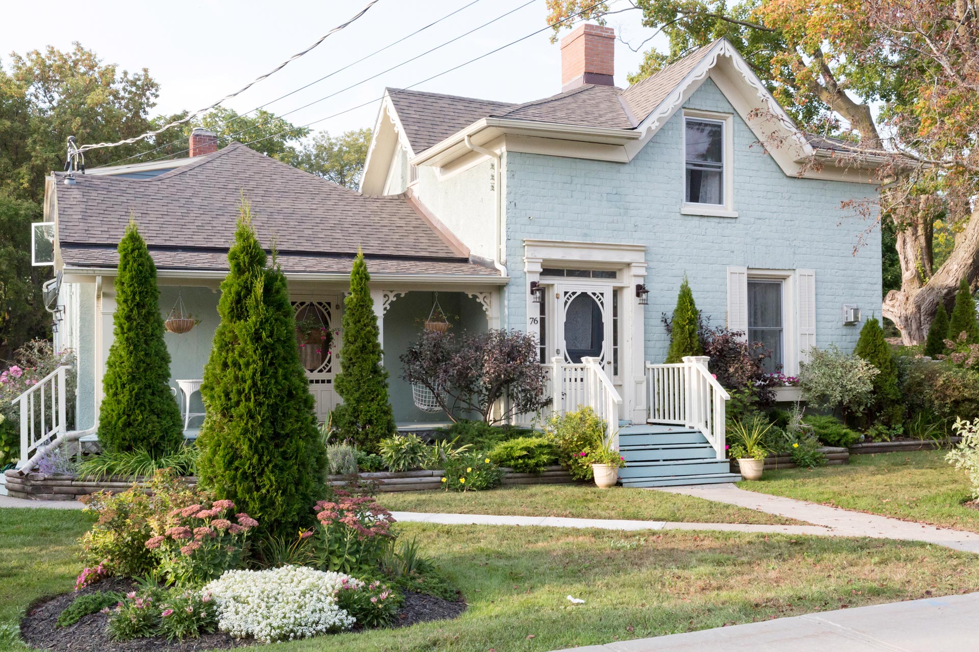 The Ferg vacation rental blue brick heritage home