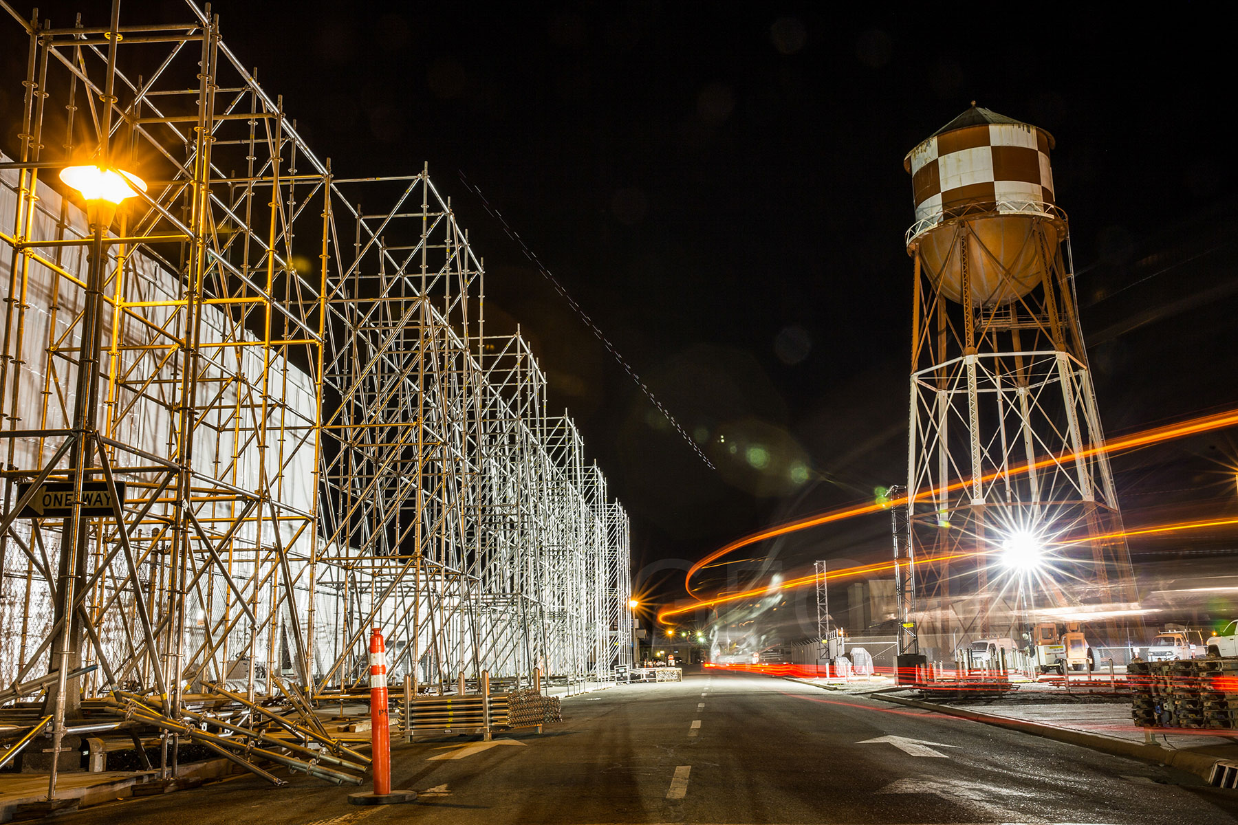 Breakthrough Prize Site Build, 2016