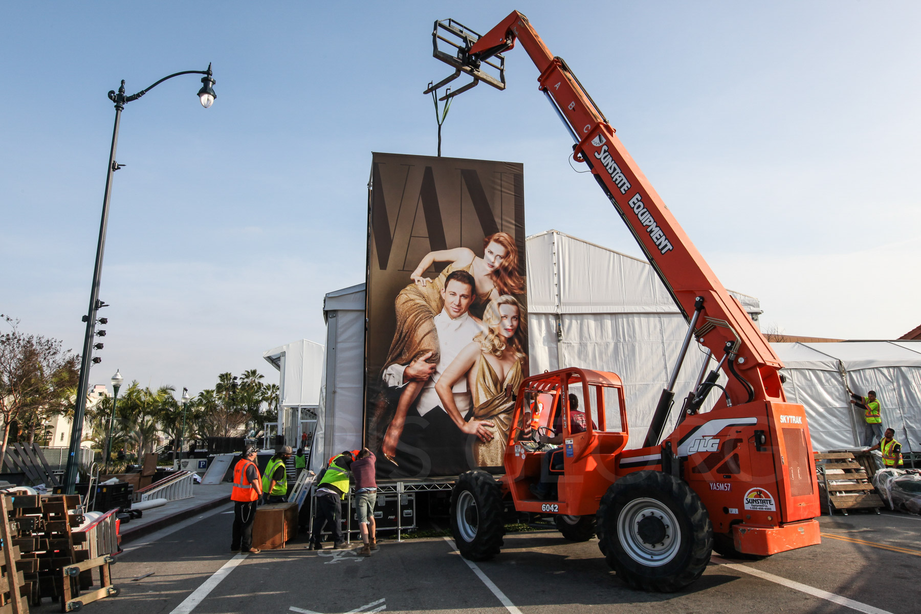 VF Oscar Party Site Build, 2015