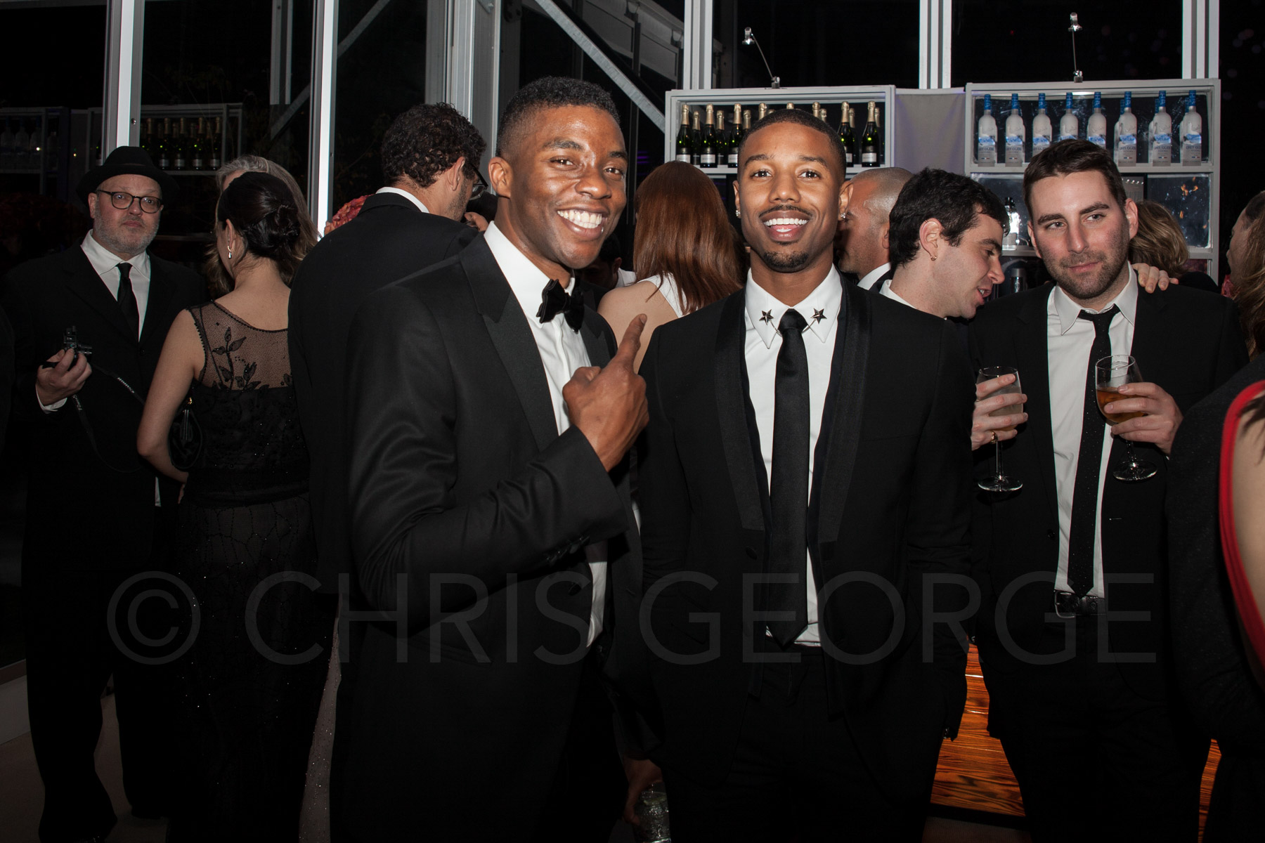 Chadwick Boseman and Michael B. Jordan, 2014