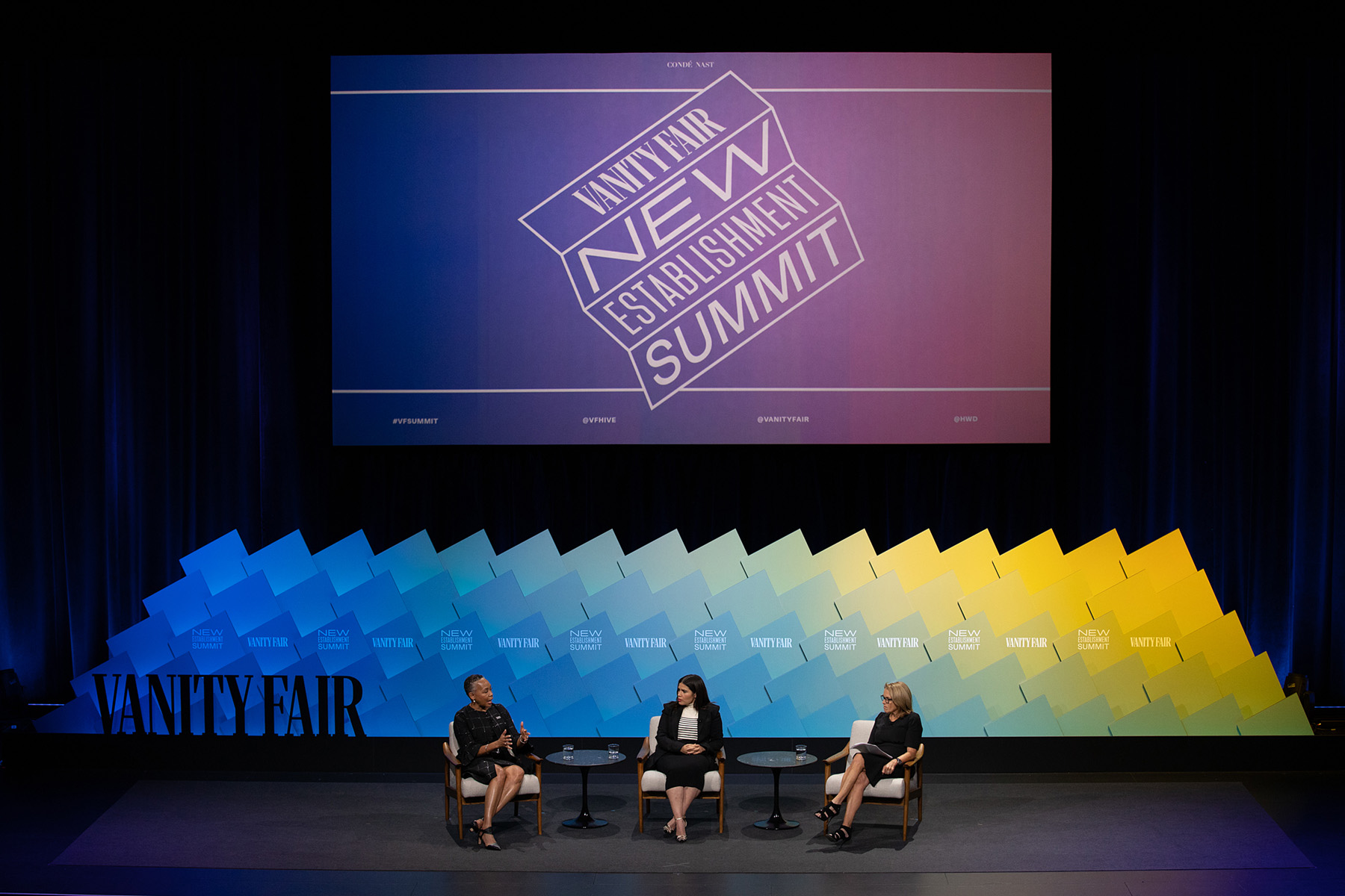 Lisa Borders, America Ferrera, and Katie Couric - 2018