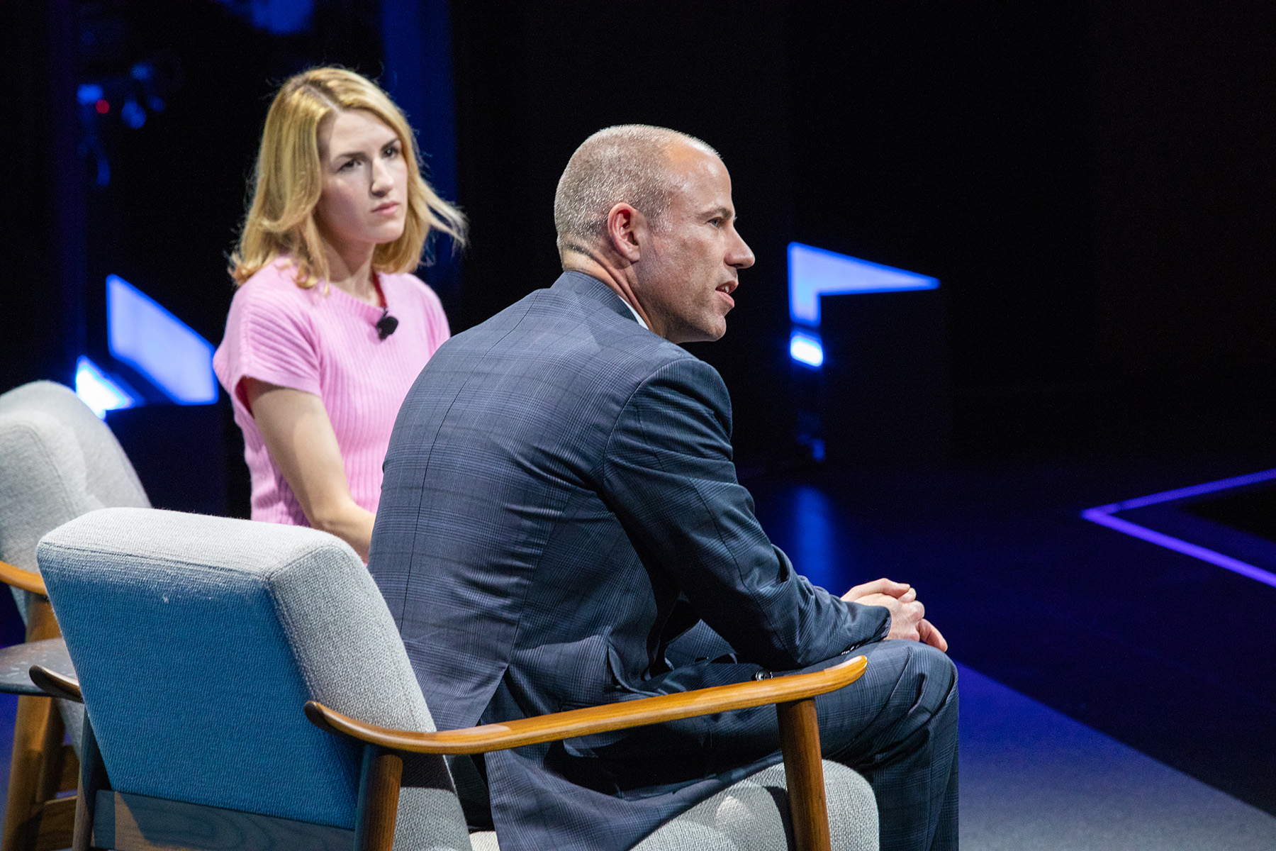 Emily Jane Fox and Michael Avenatti - 2018