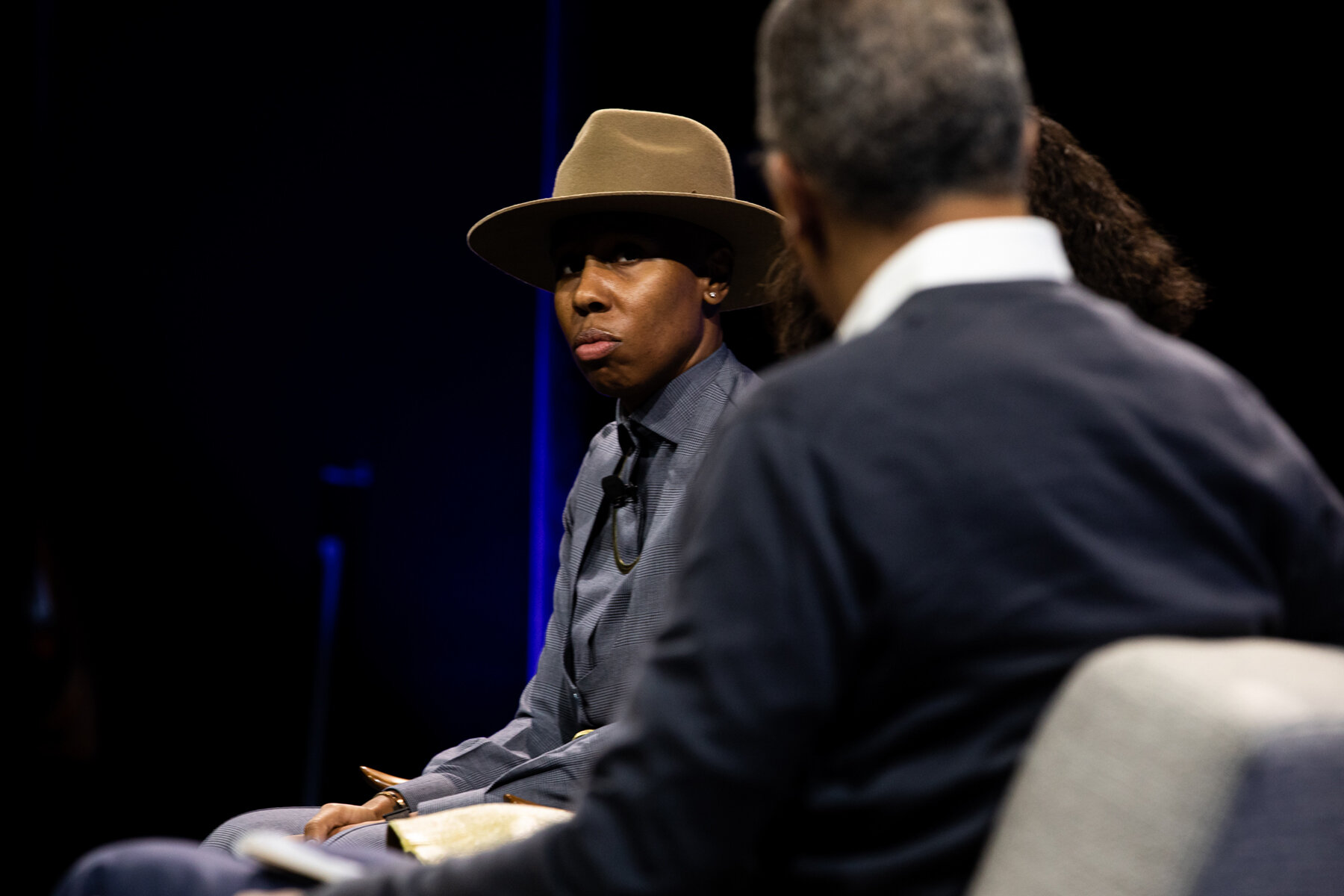 Lena Waithe and Lester Holt - 2019