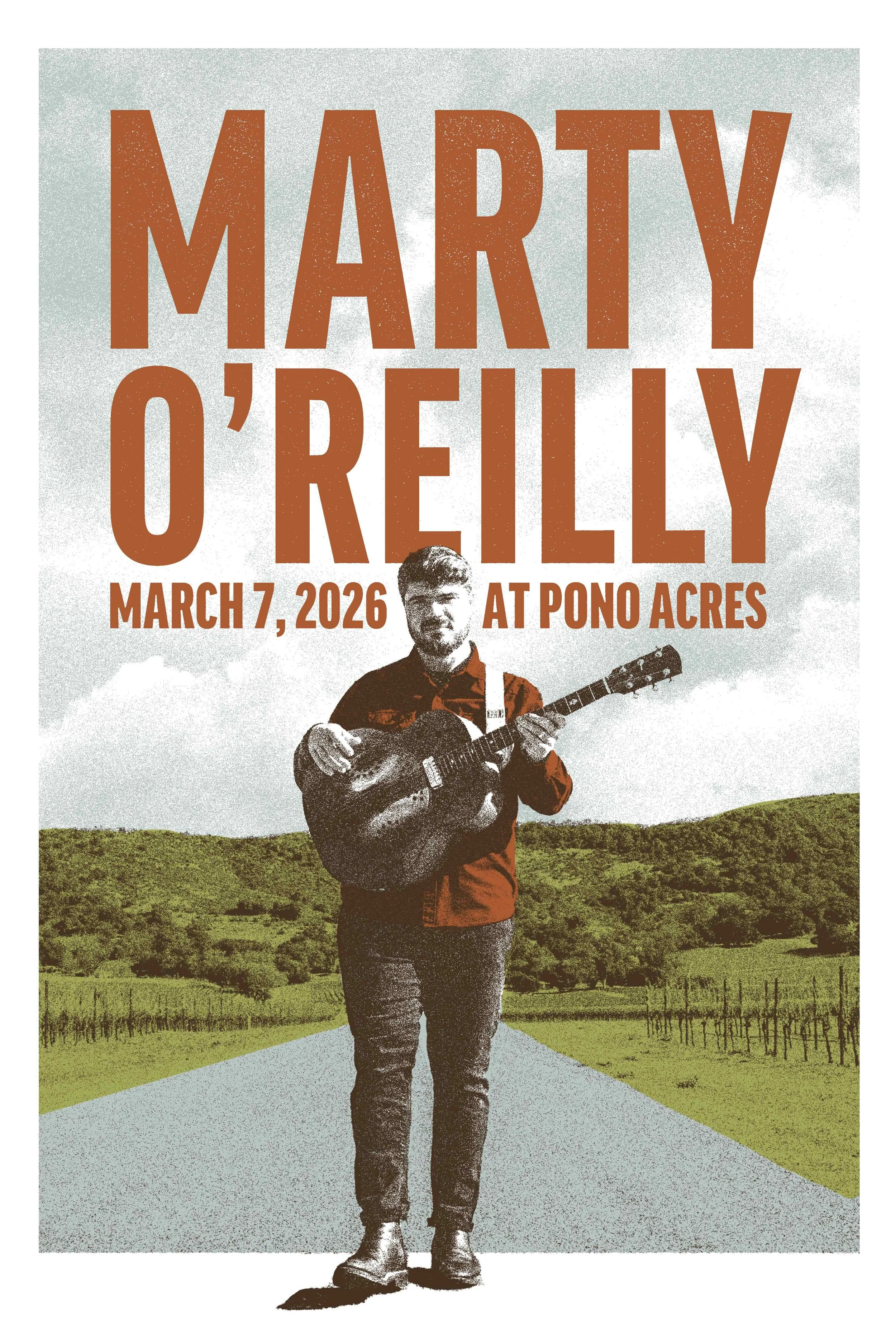 An Evening with Marty O'Reilly - House concert + dinner show