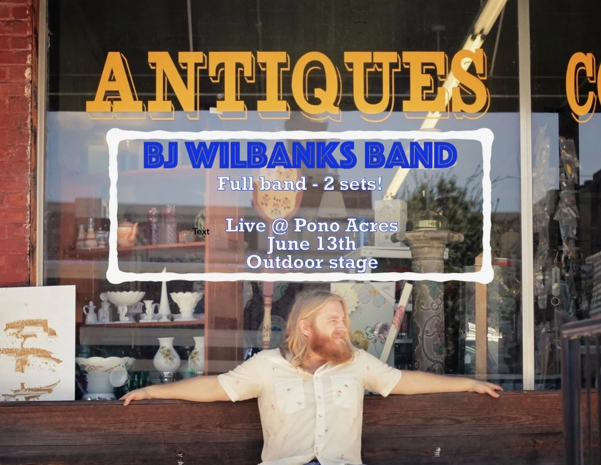 BJ Wilbanks Band (full band - 2 sets!) - Outdoor show