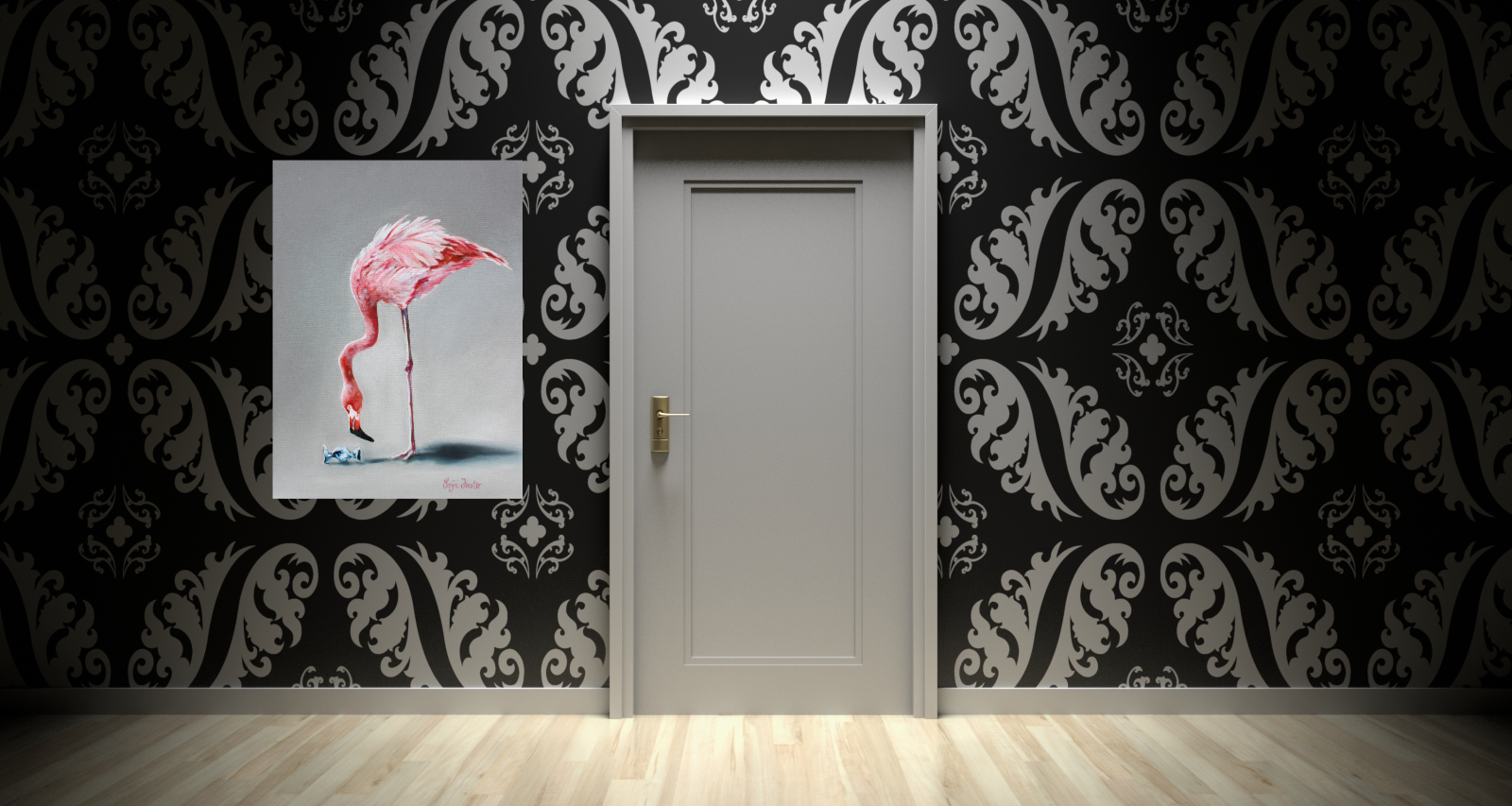 Sonja Forster ART - Sweet Flamingo 3.png
