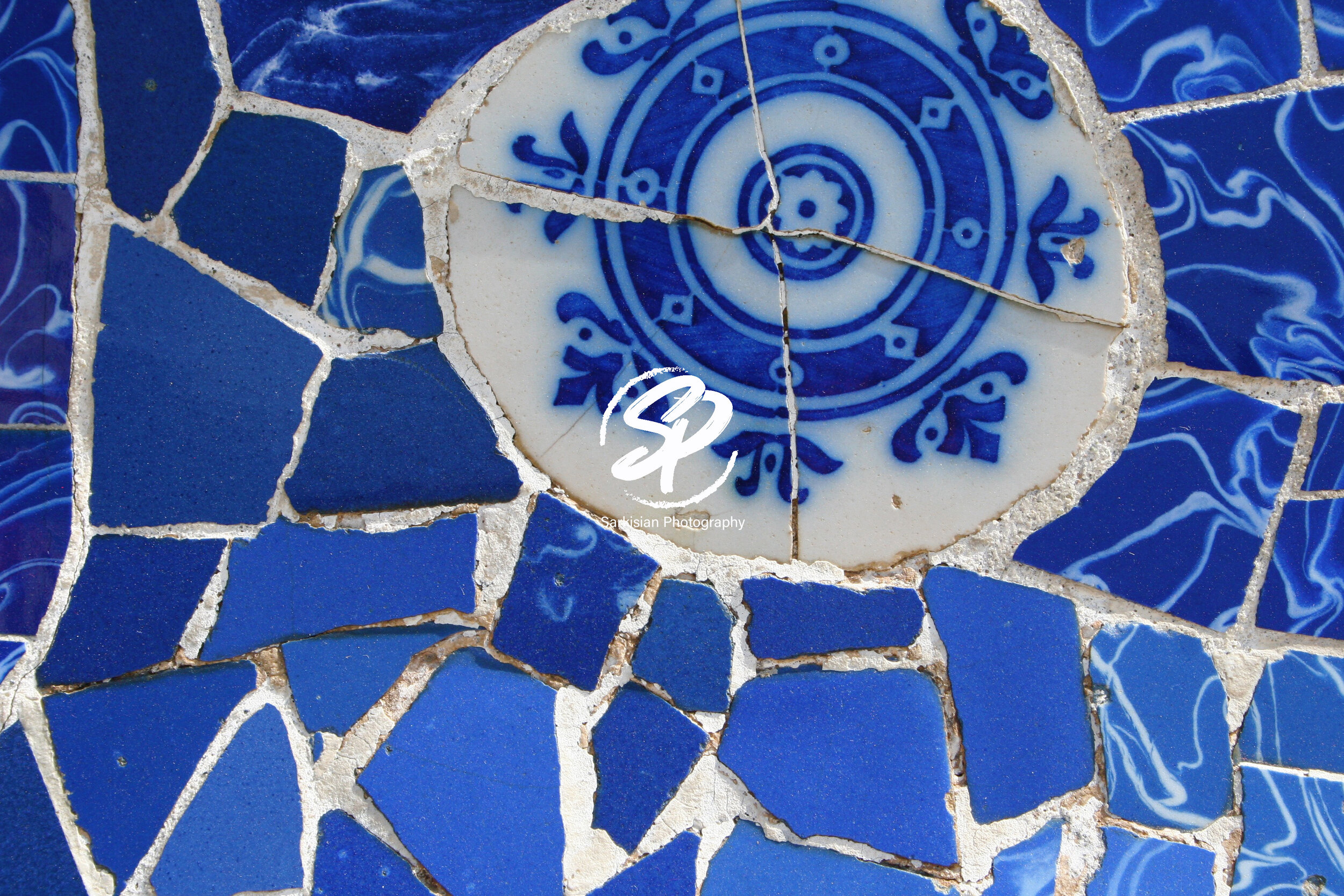 Blue Spanish Tile I