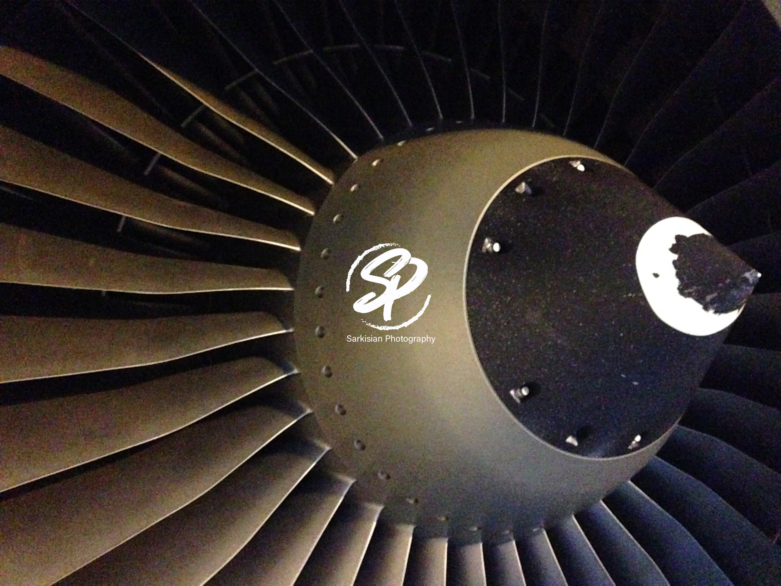 Angled A320  Jet Engine