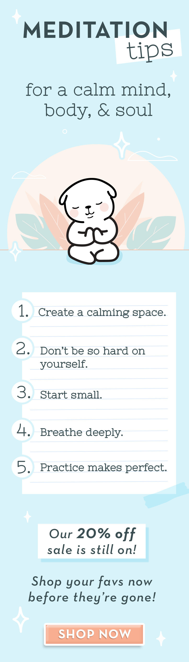 MEDITATION TIPS