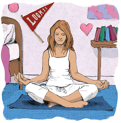 The story addresses ways to relieve stress