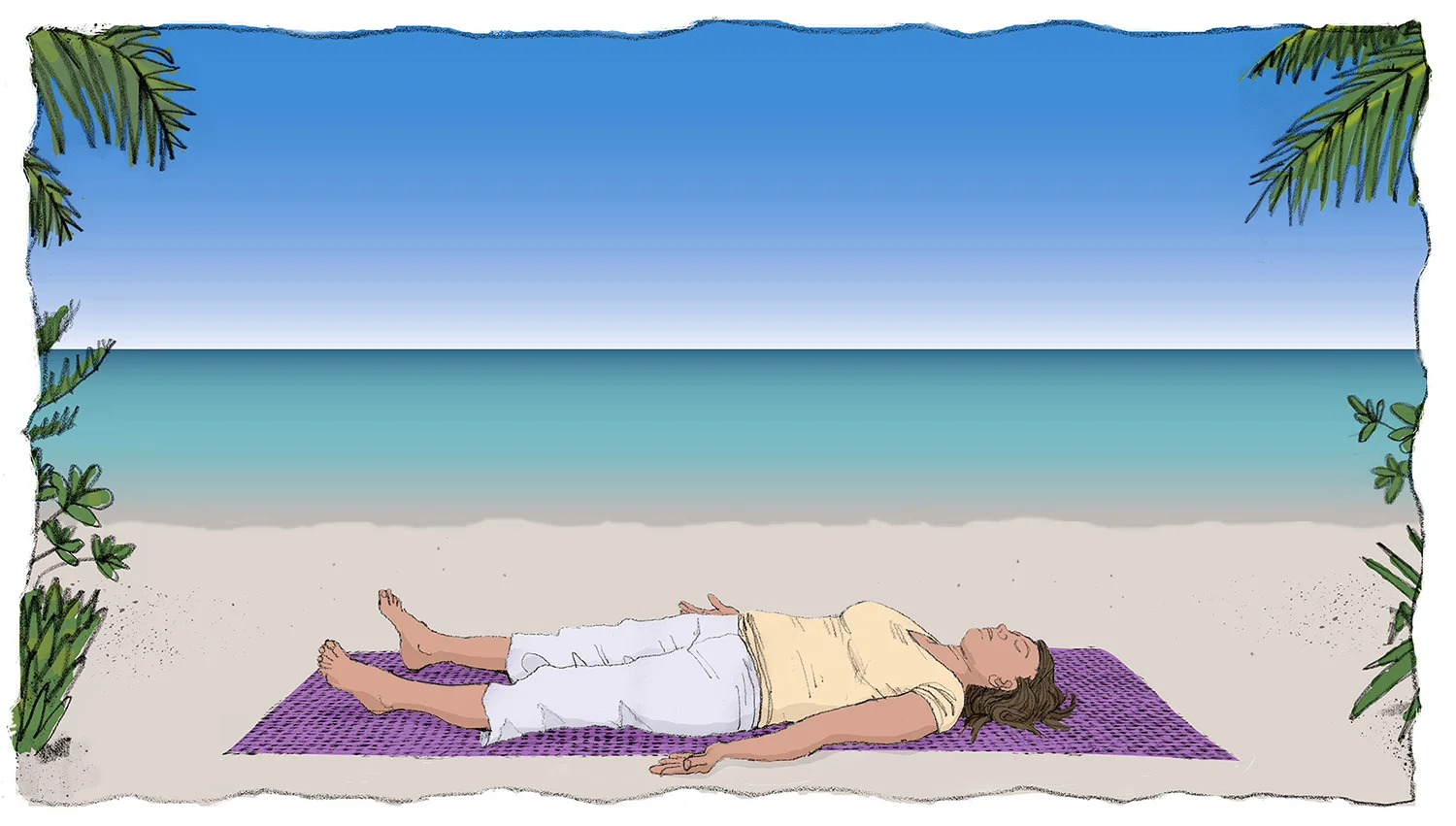 Savasana pose...