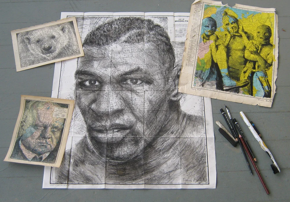 Mike Tyson Daniel Baxter Art