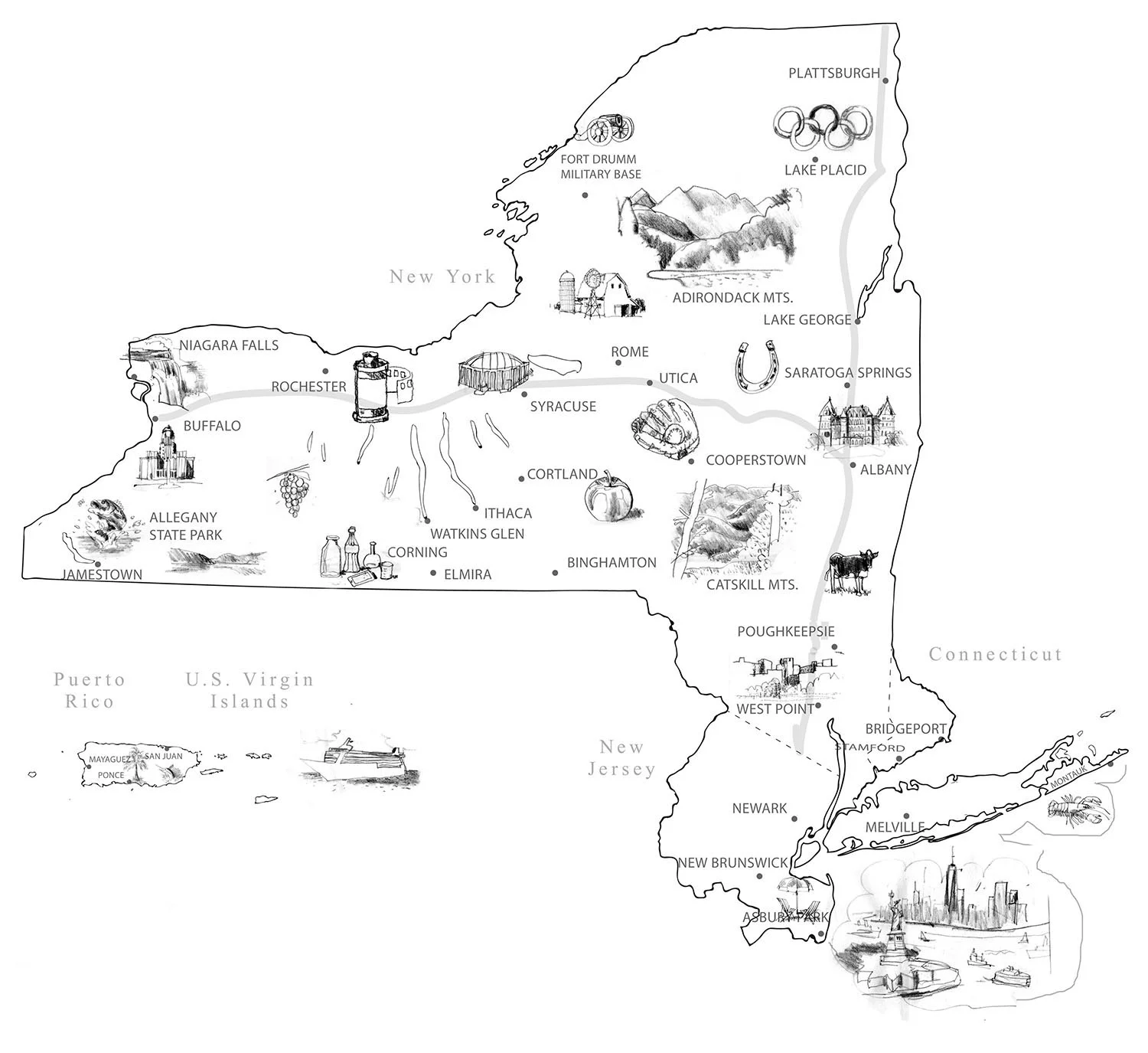 Here is one of three layout ideas I submitted for this project.