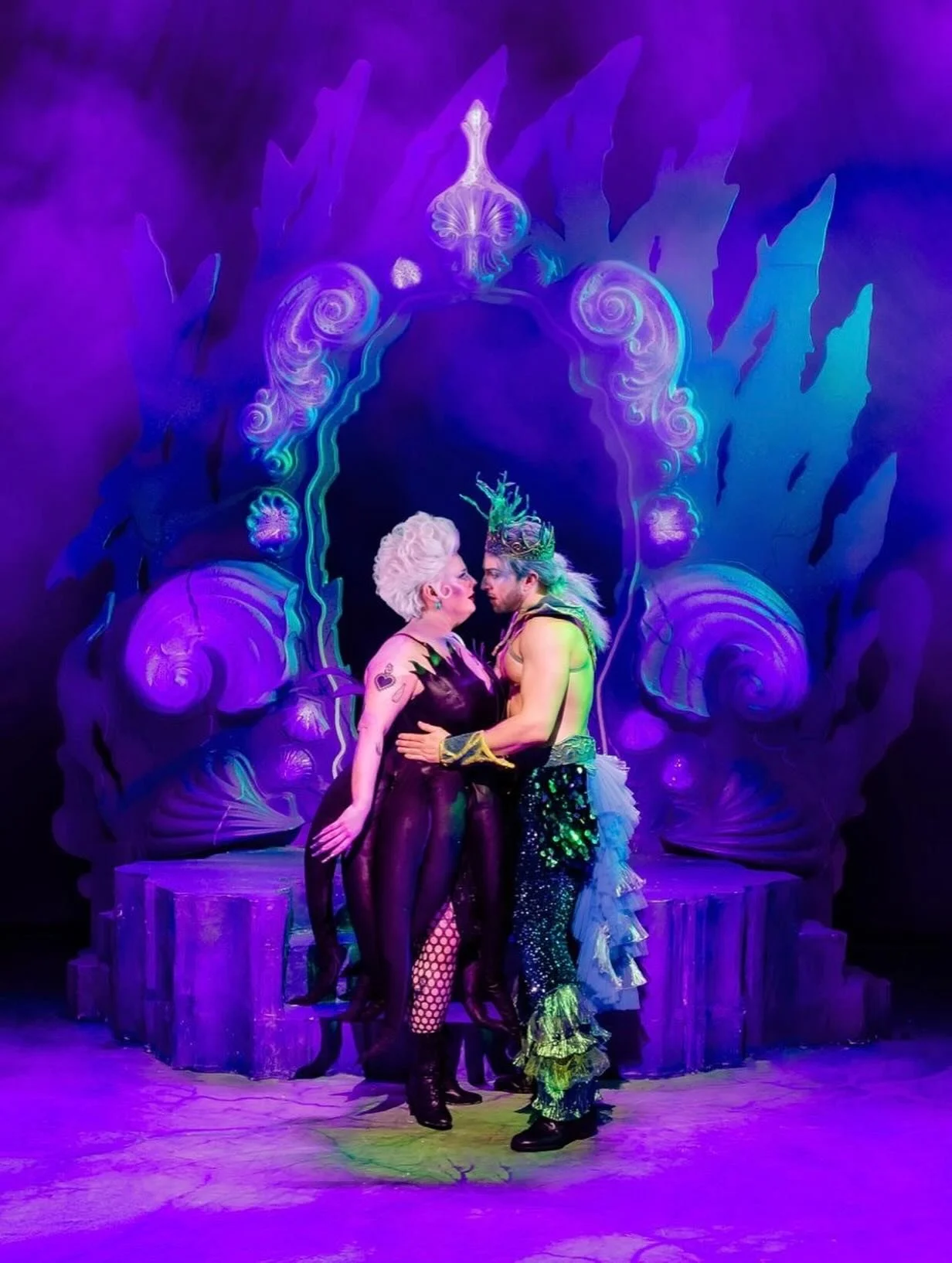 Unfortunate: The Untold Story of Ursula The Sea Witch @unfortunatemusical 🌊✨ Now playing at @theotherpalace until 5th April! 🐙💦

📸 @danny_with_a_camera 

Book &amp; Lyrics: Robyn Grant &amp; Daniel Foxx. Compositions by Tim Gilvin. Directed by Ro