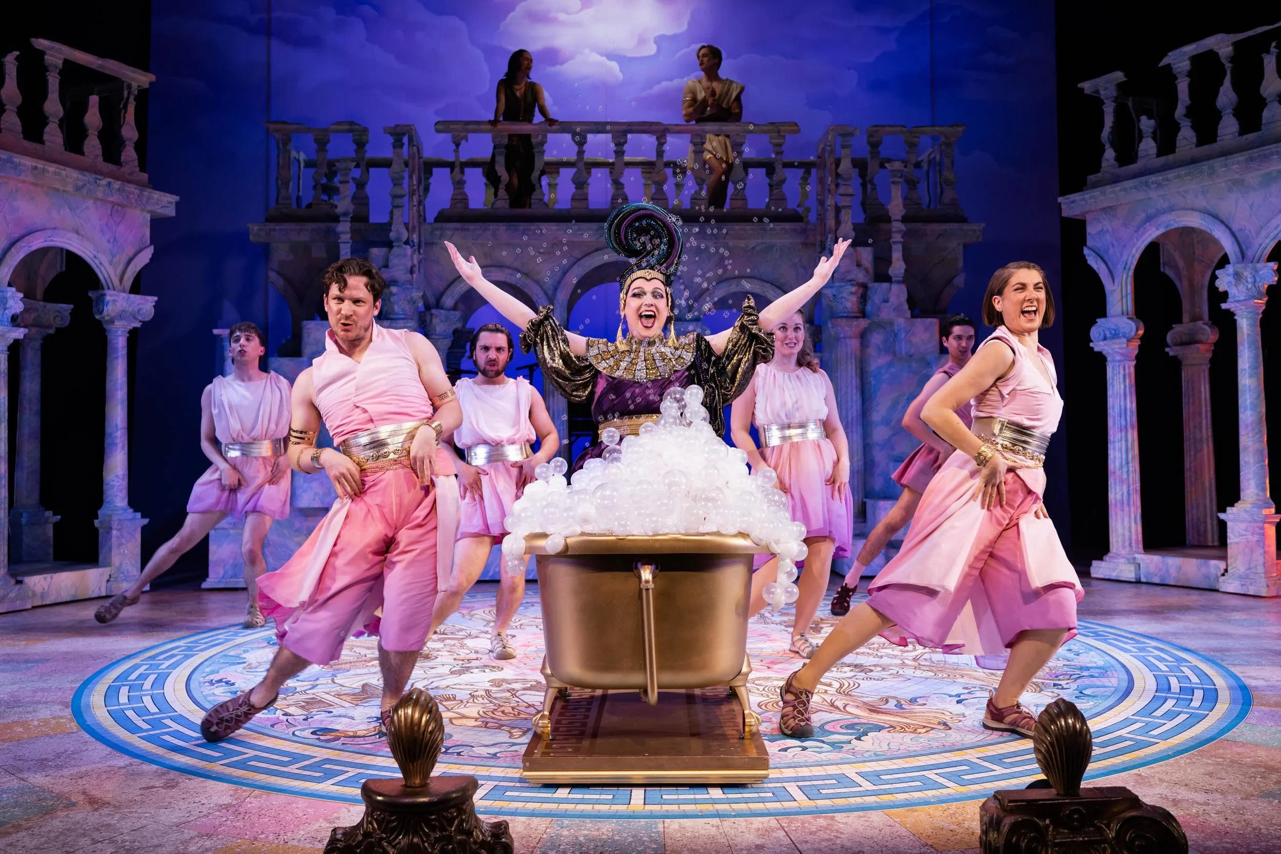 What a whirlwind trip to the isles of Ancient Greece this was! 🏛️✨ I&rsquo;m in awe of the craft, chaos, ingenuity, detail and joy poured into this show by everyone involved 🤍 What a dream team. Catch our wonderful #Thespians on tour!!! 🏺👀@thespi