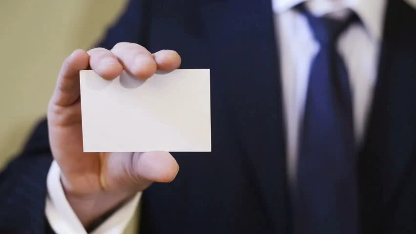 We Don't Care What It Says On Your Business Card